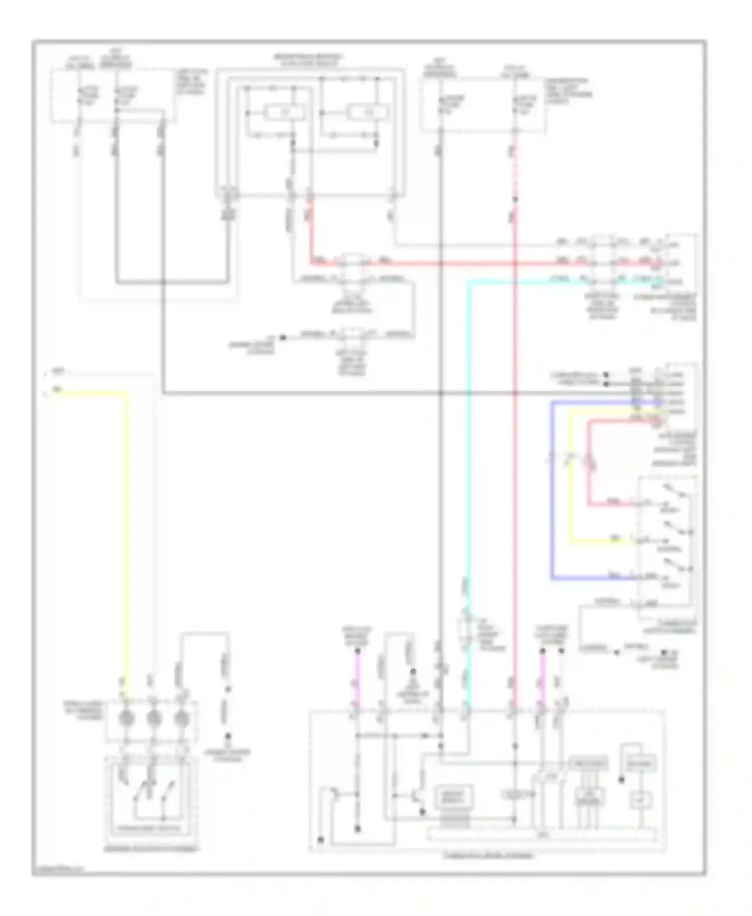 GS Lexus IV (2011-2015): Transmission circuit (3 of 3)
