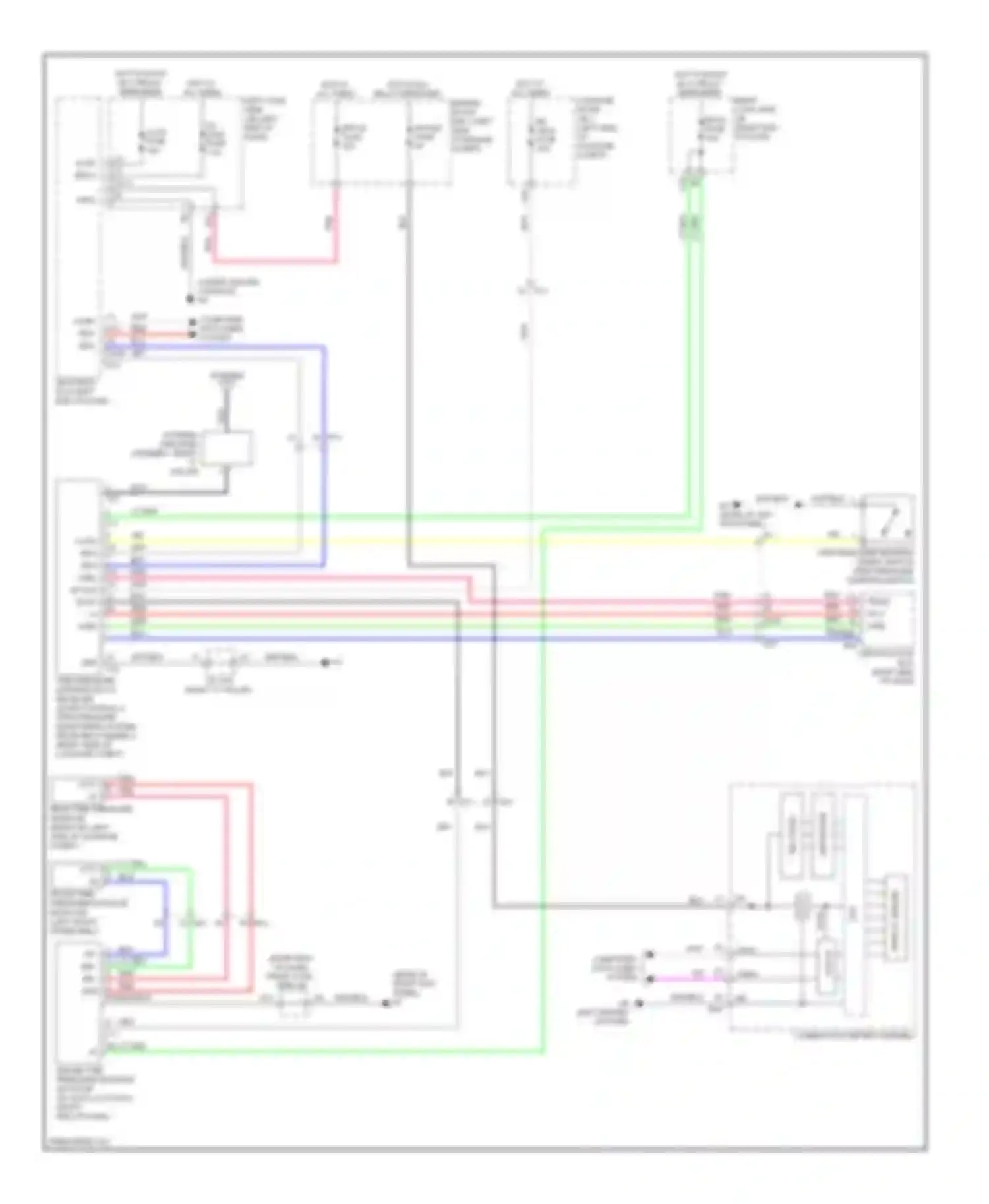 GS Lexus IV (2011-2015): Tire pressure monitoring circuit