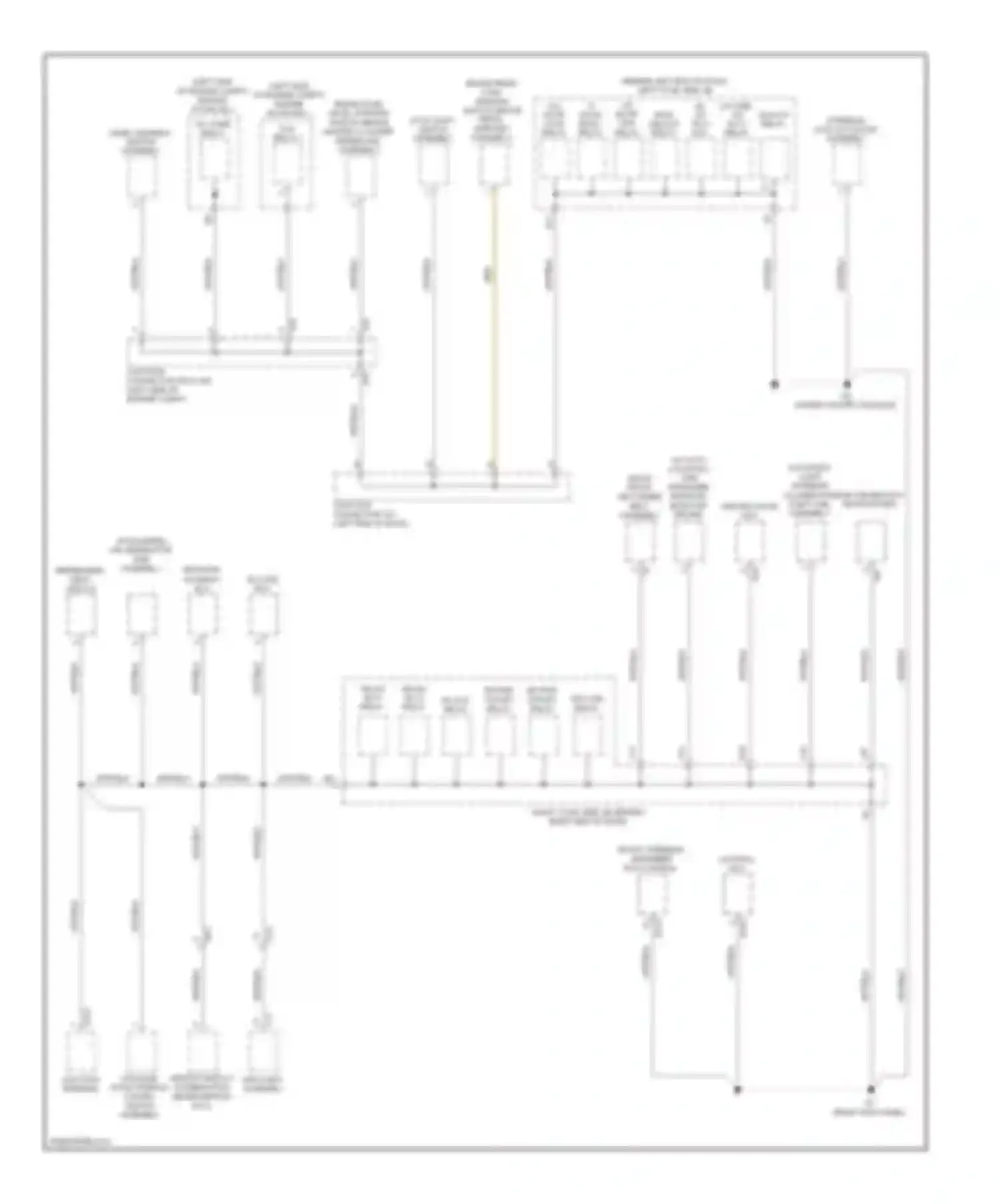 Wiring diagram fan relay 1 for Lexus GS IV (2011-2015) (1 of 1)
