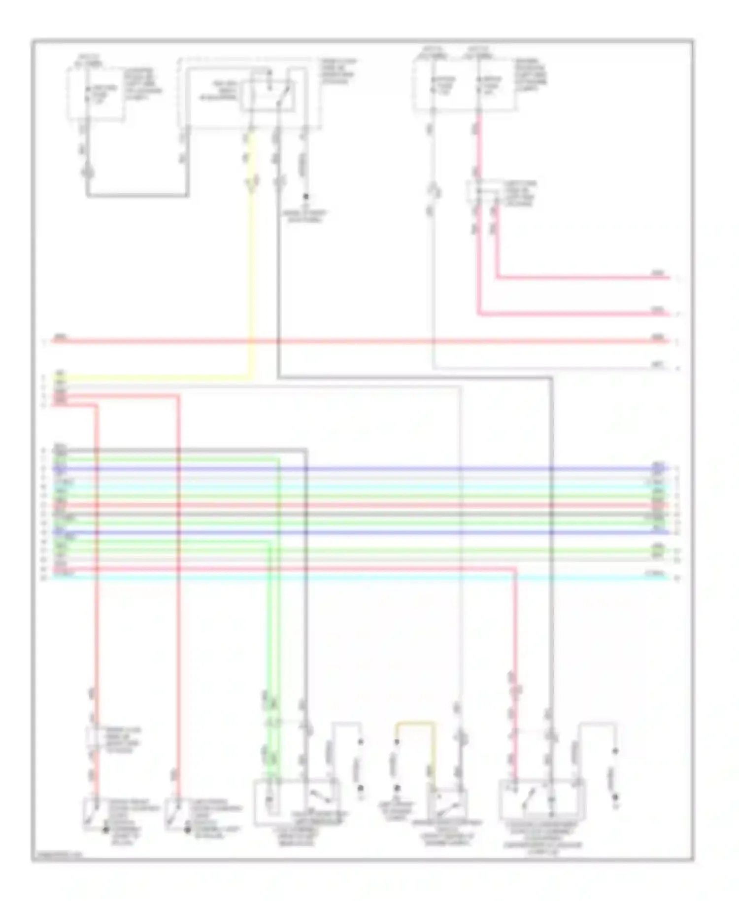 Wiring diagram trk opn fuse for Lexus GS IV (2011-2015)