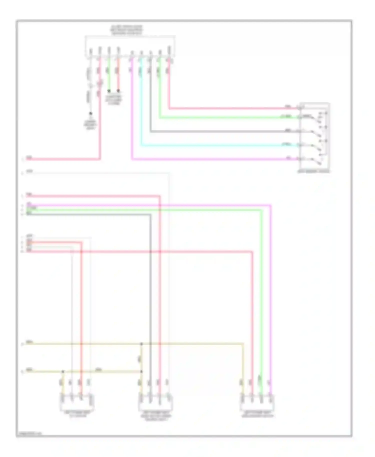 Wiring diagram isr+ for Lexus GS IV (2011-2015) (1 of 3)