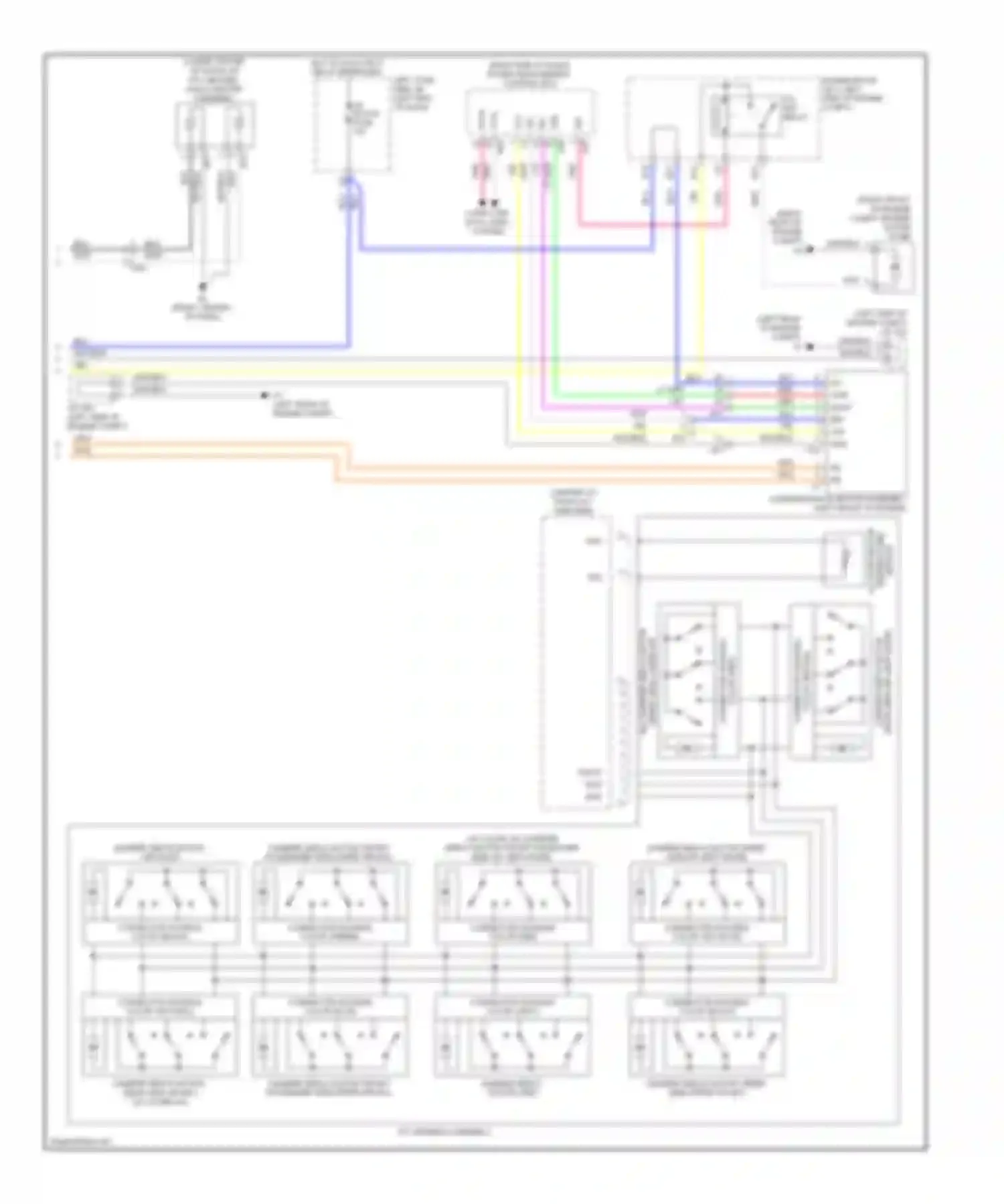 Wiring diagram clk+ for Lexus GS IV (2011-2015)
