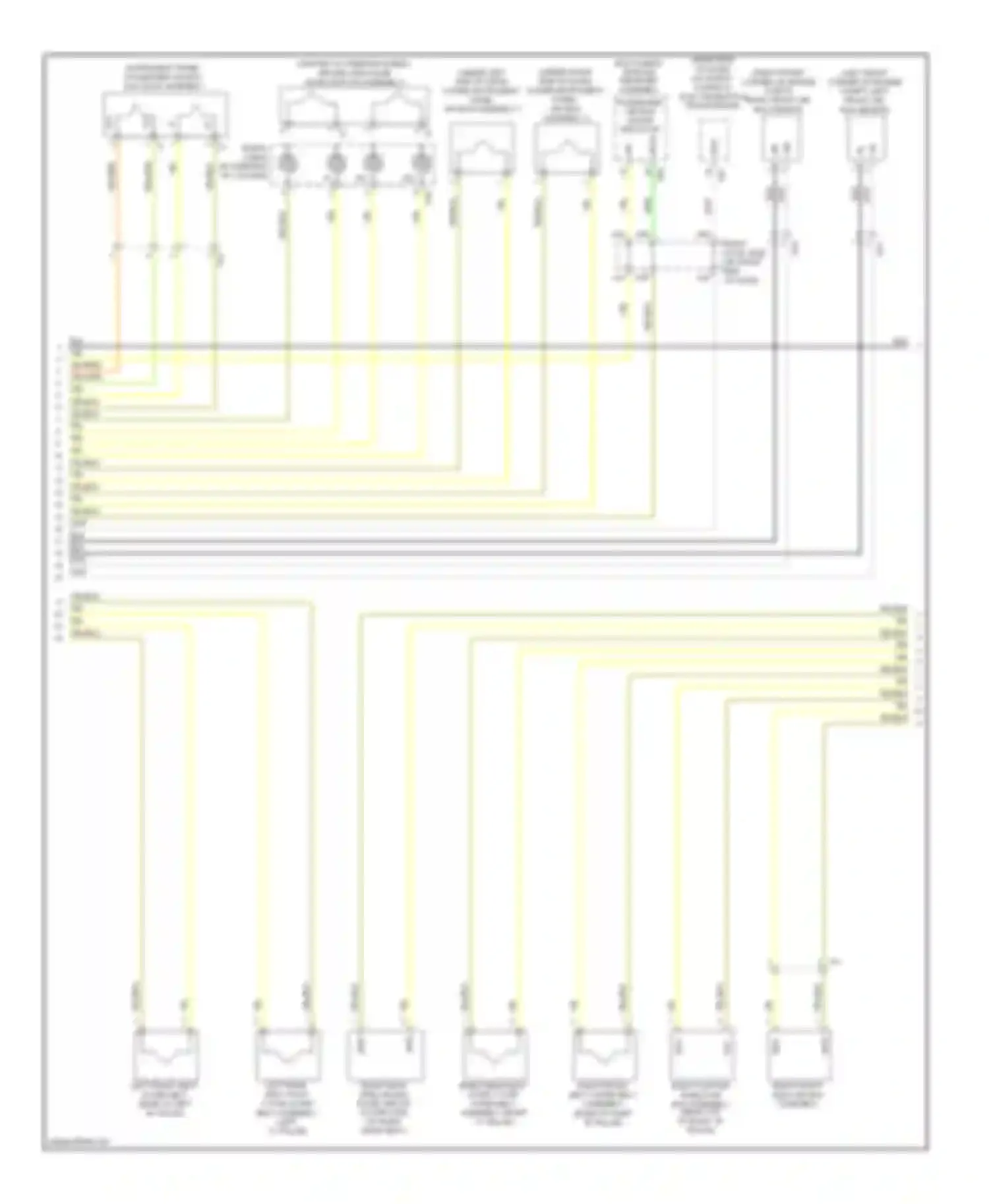 Wiring diagram right front seat air bag assembly for Lexus GS IV (2011-2015) (1 of 1)