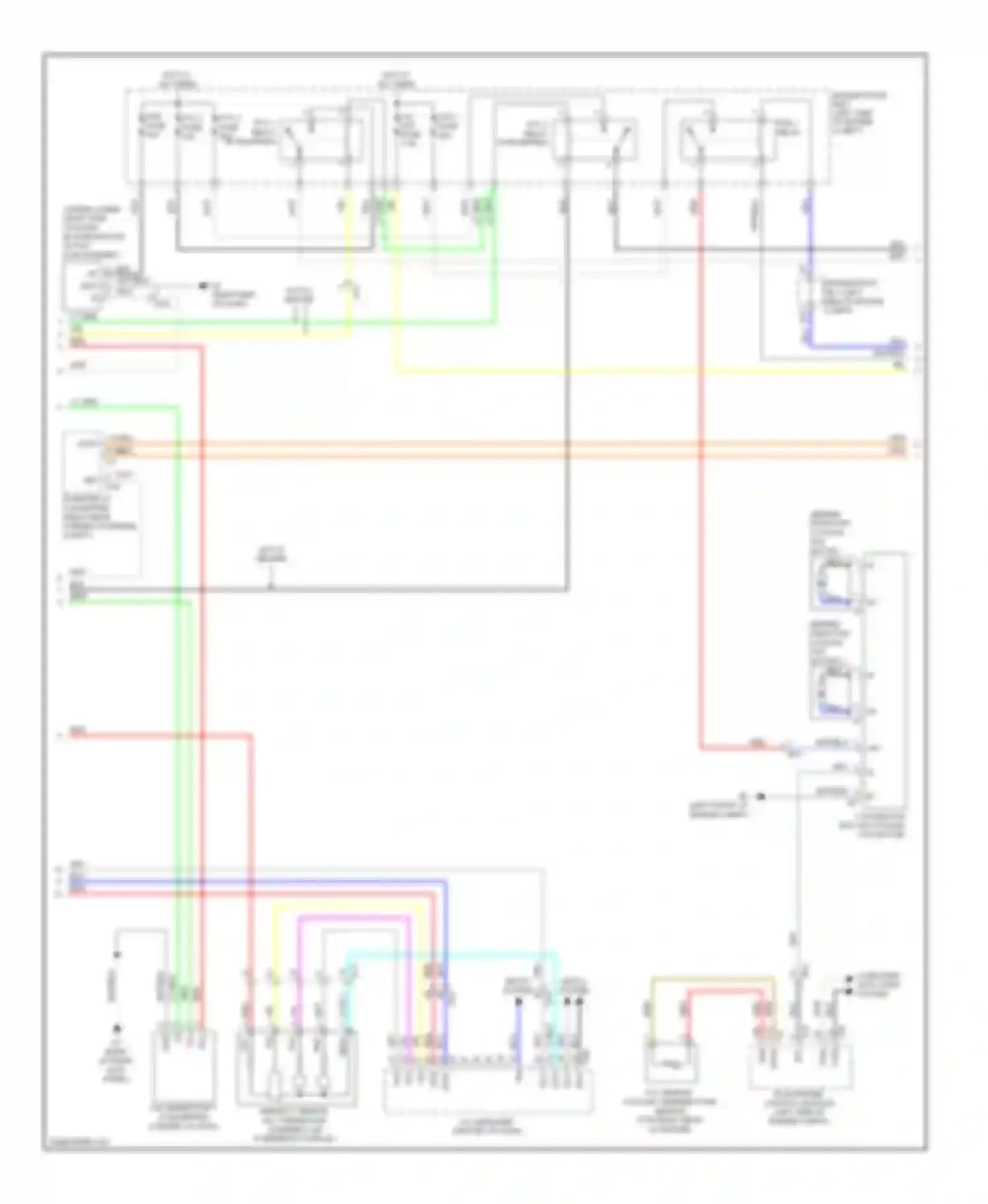 Wiring diagram sg-3 for Lexus GS IV (2011-2015) (1 of 1)