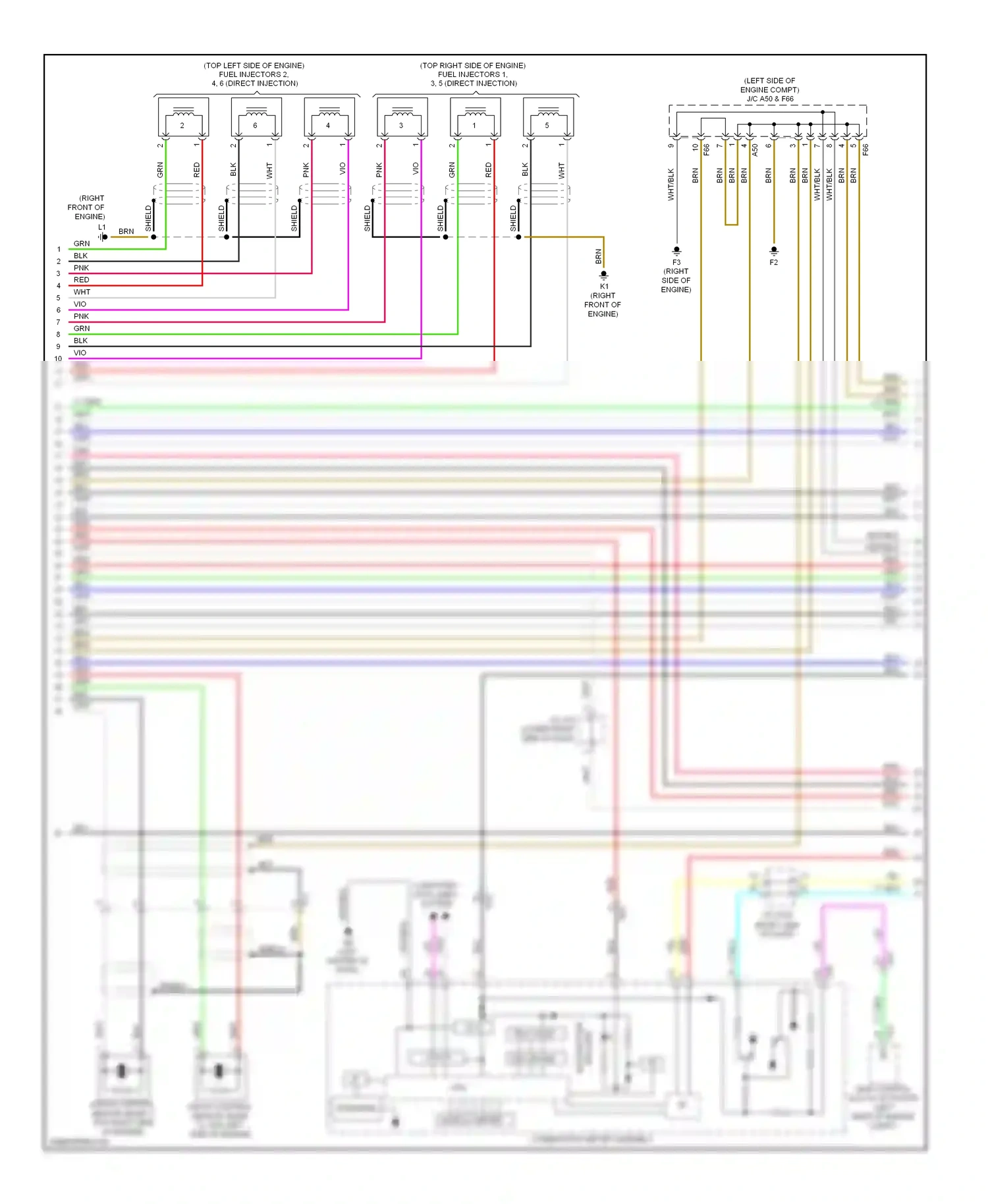 Lexus GS IV (2011-2015) shield wiring diagram  (22 of 24)