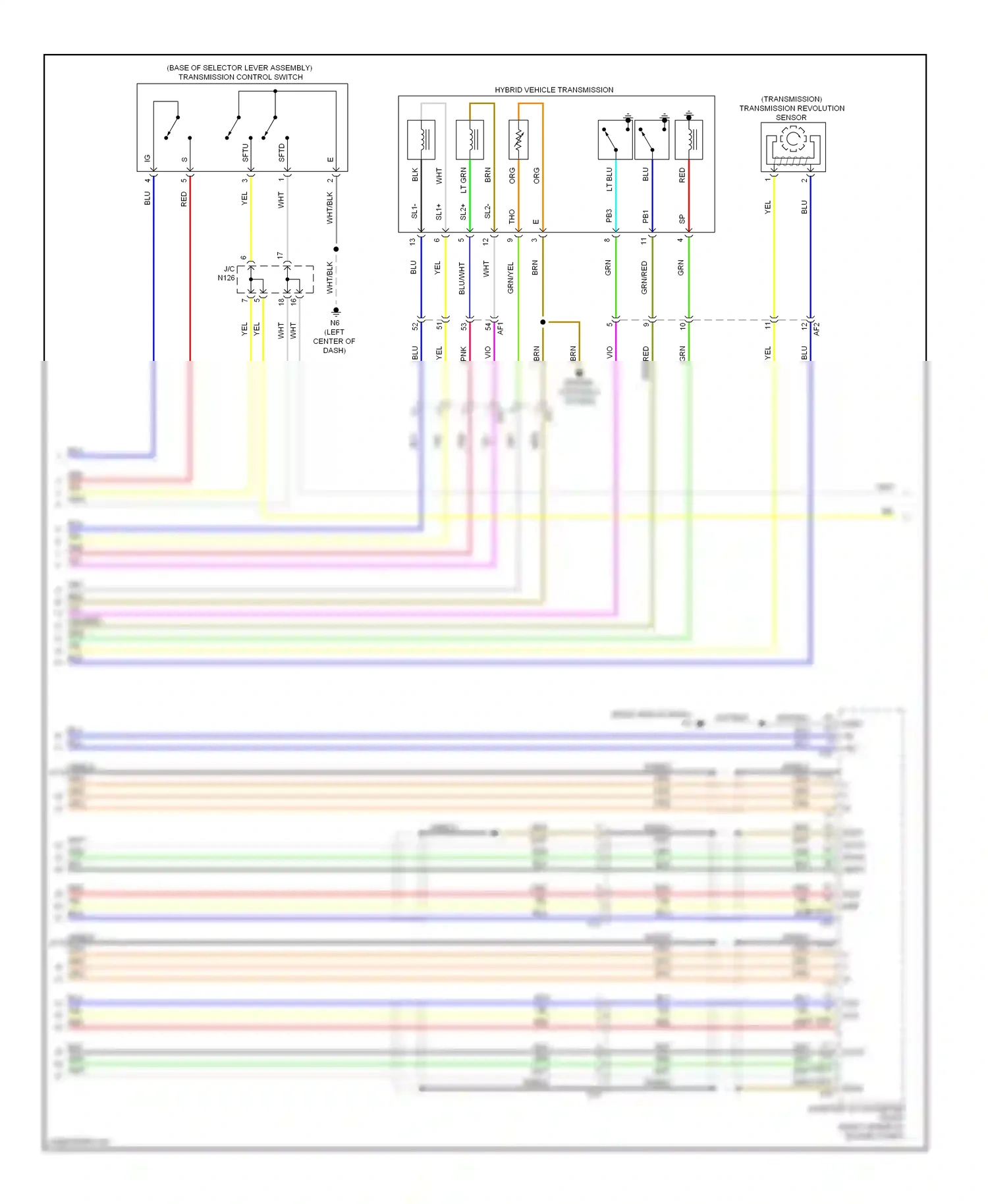 Lexus GS IV (2011-2015) shield wiring diagram  (21 of 24)