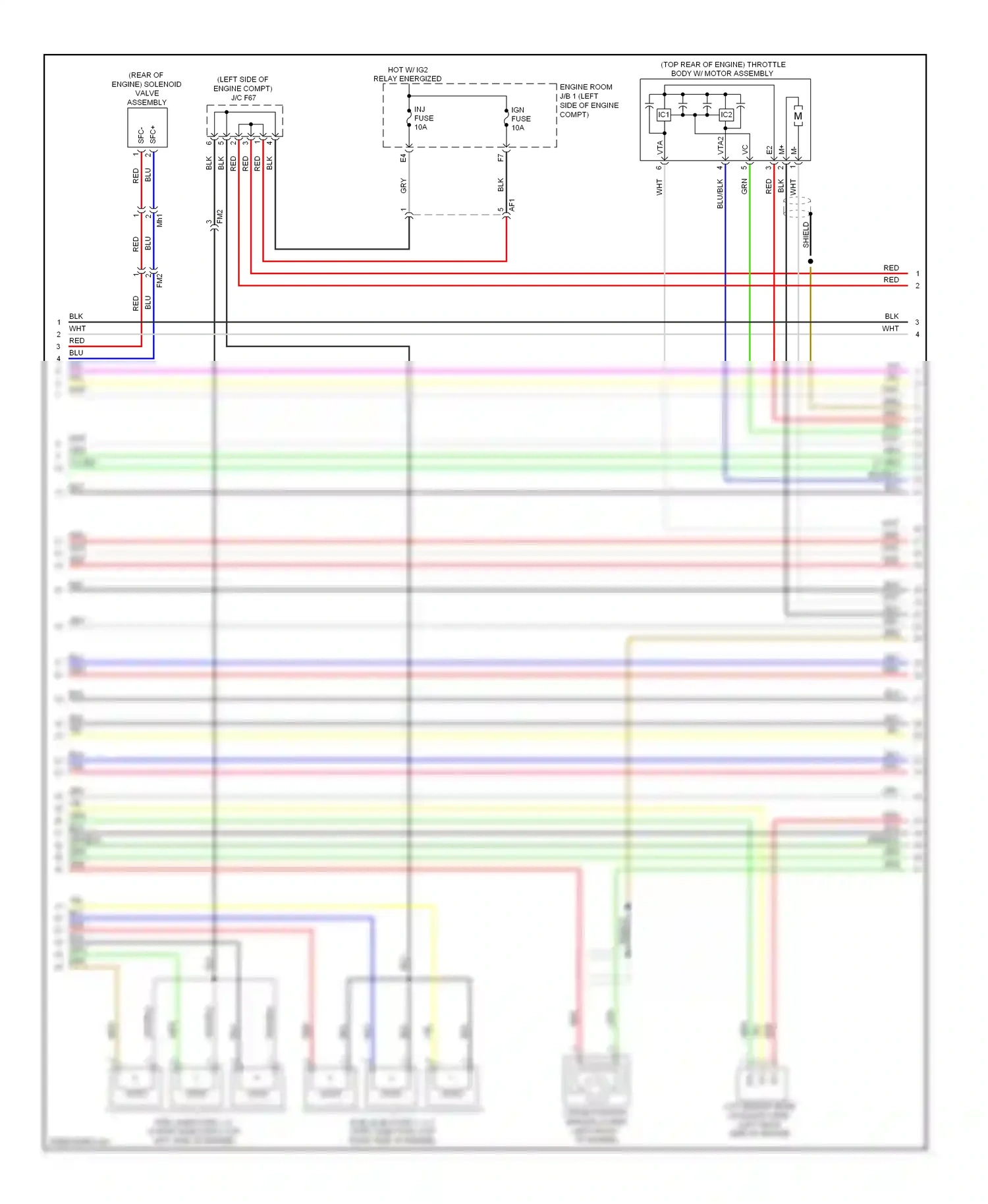 Lexus GS IV (2011-2015) shield wiring diagram  (18 of 24)