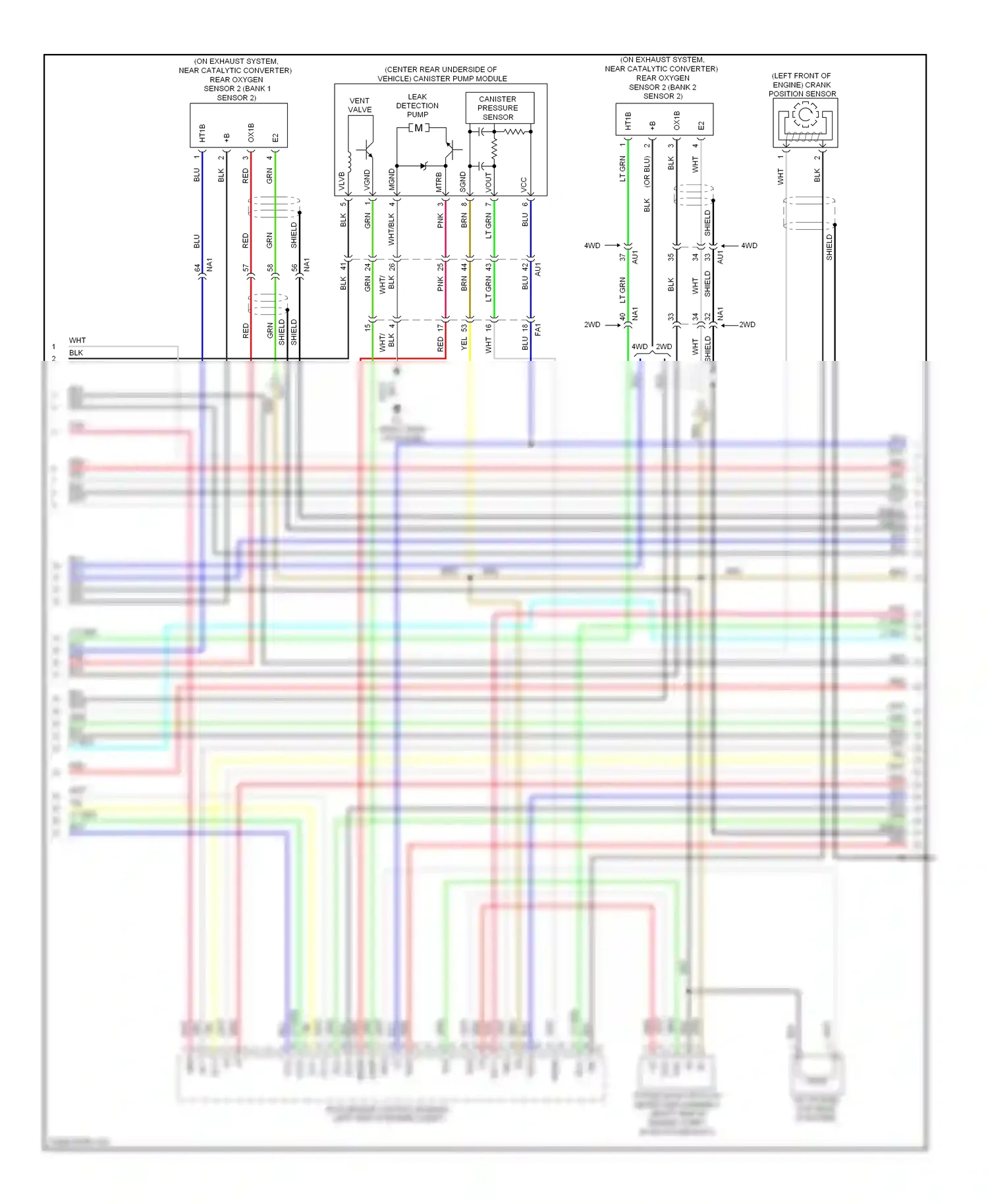 Lexus GS IV (2011-2015) shield wiring diagram  (5 of 24)