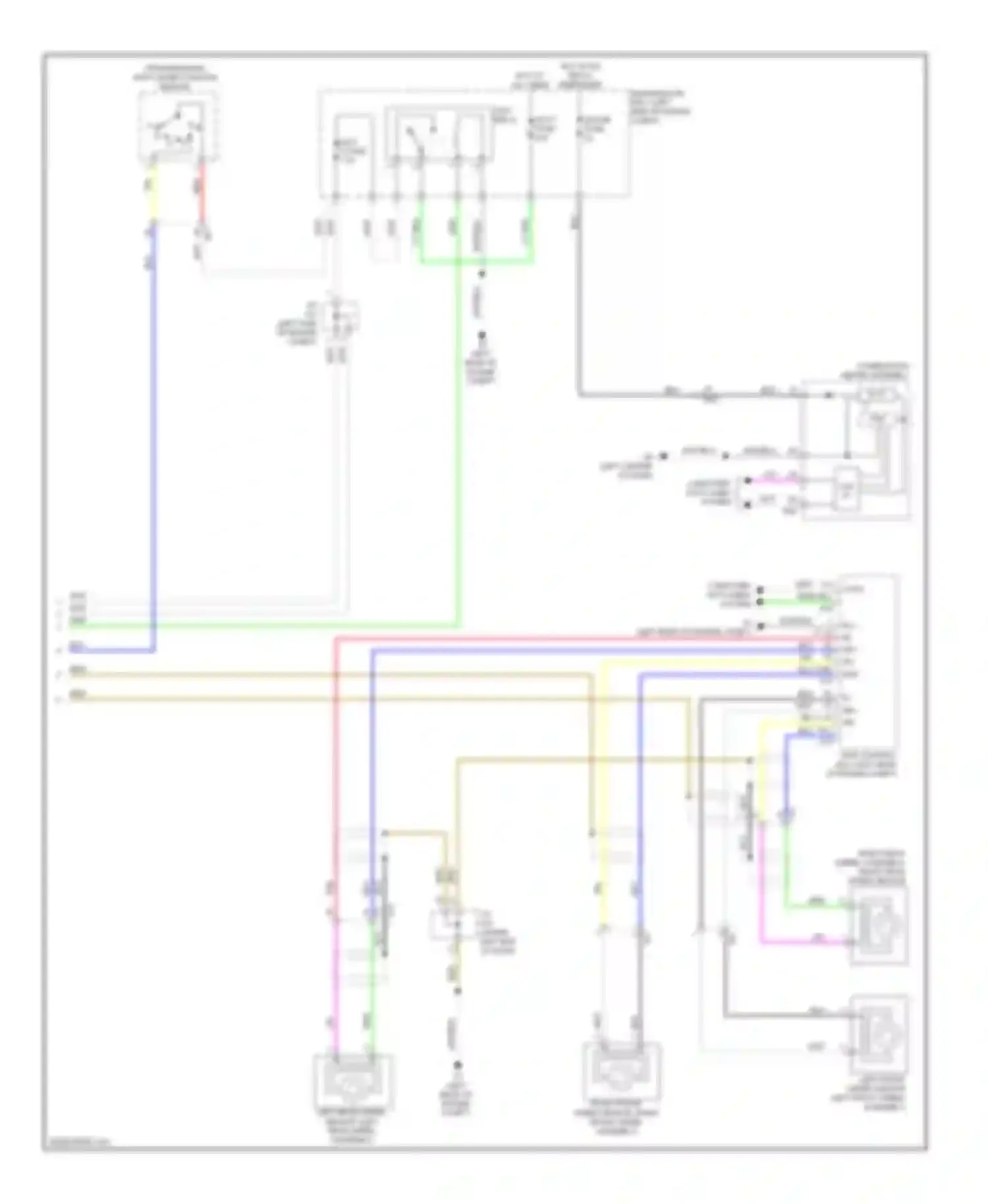 Wiring diagram 8 9 canl canh for Lexus GS IV (2011-2015)