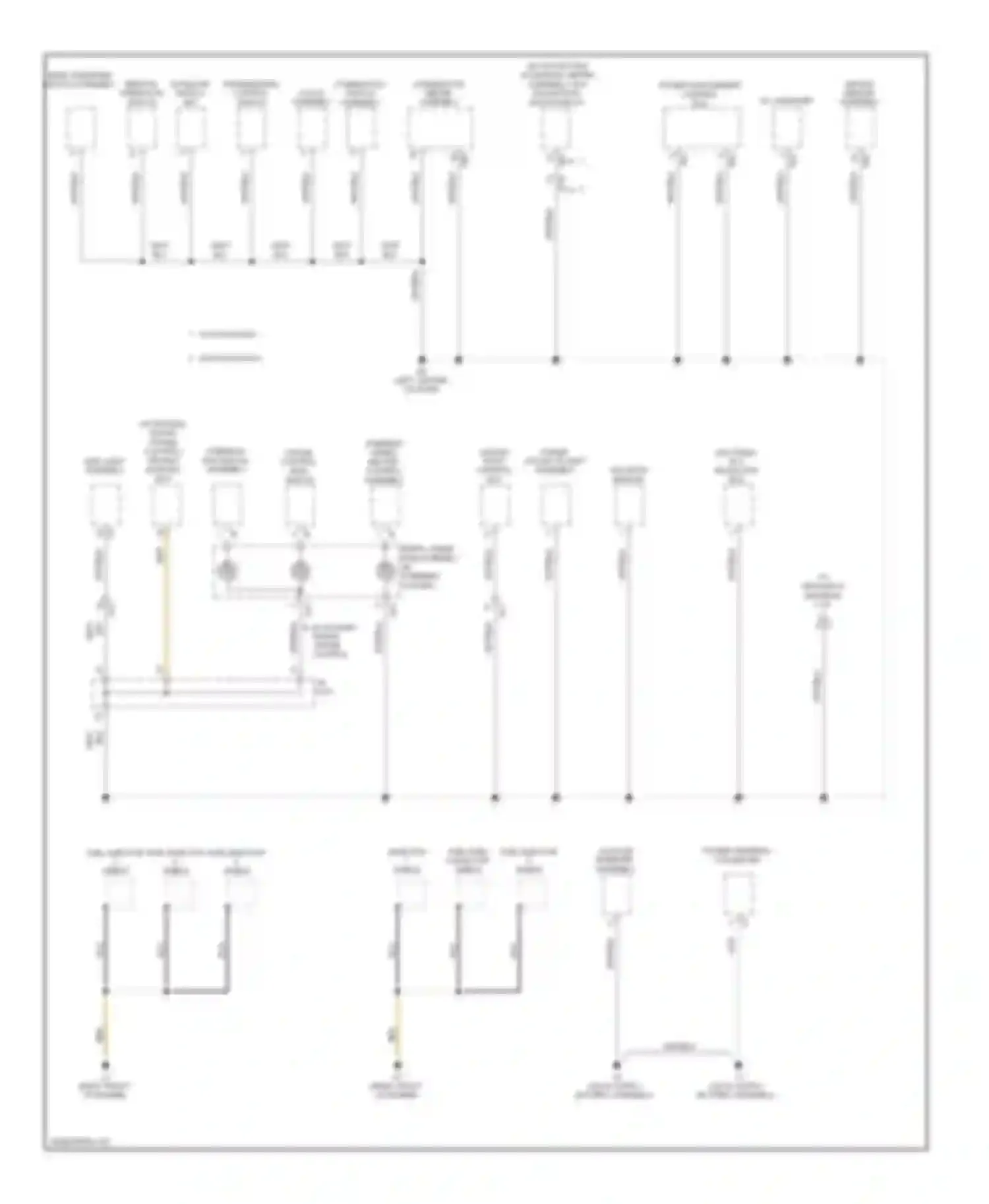Wiring diagram a/c amplifier for Lexus GS IV (2011-2015)