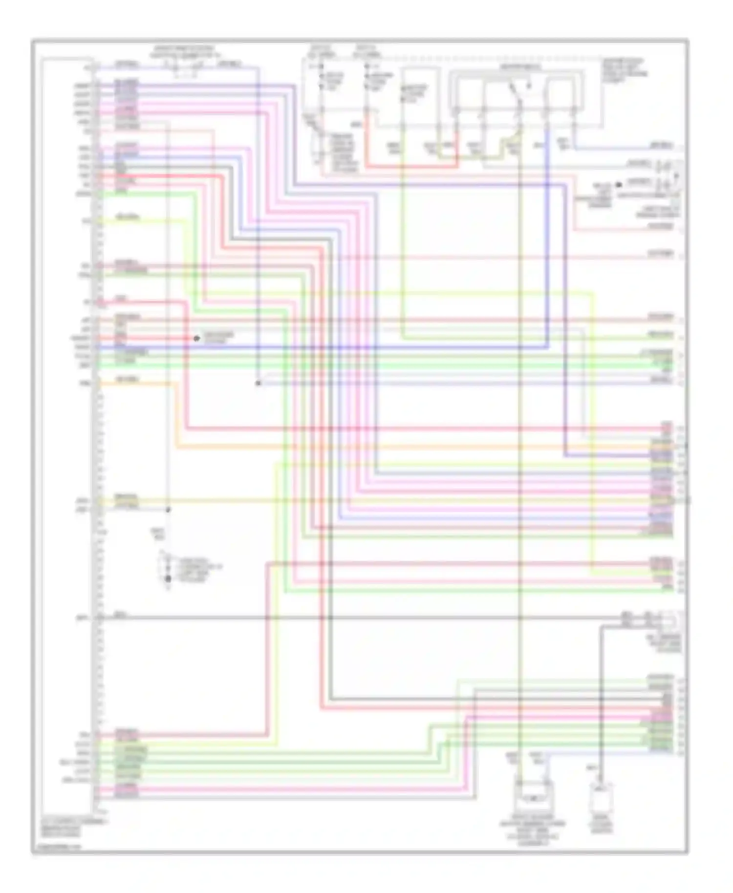 GX Lexus J120 (2002-2009): Front a/c circuit, without navigation (1 of 4)