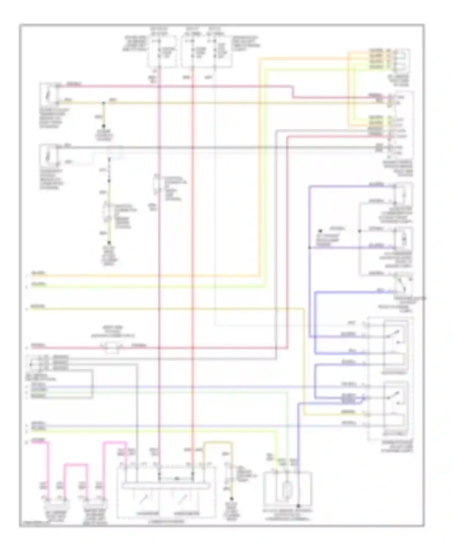 GX Lexus J120 (2002-2009): Front a/c circuit, without navigation (4 of 4)