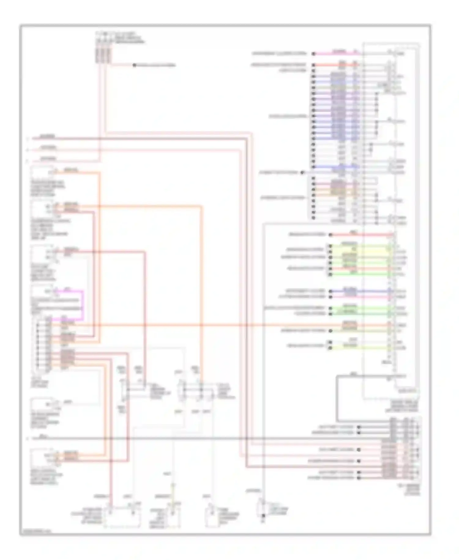 GX Lexus J120 (2002-2009): Body control modules circuit (2 of 2)