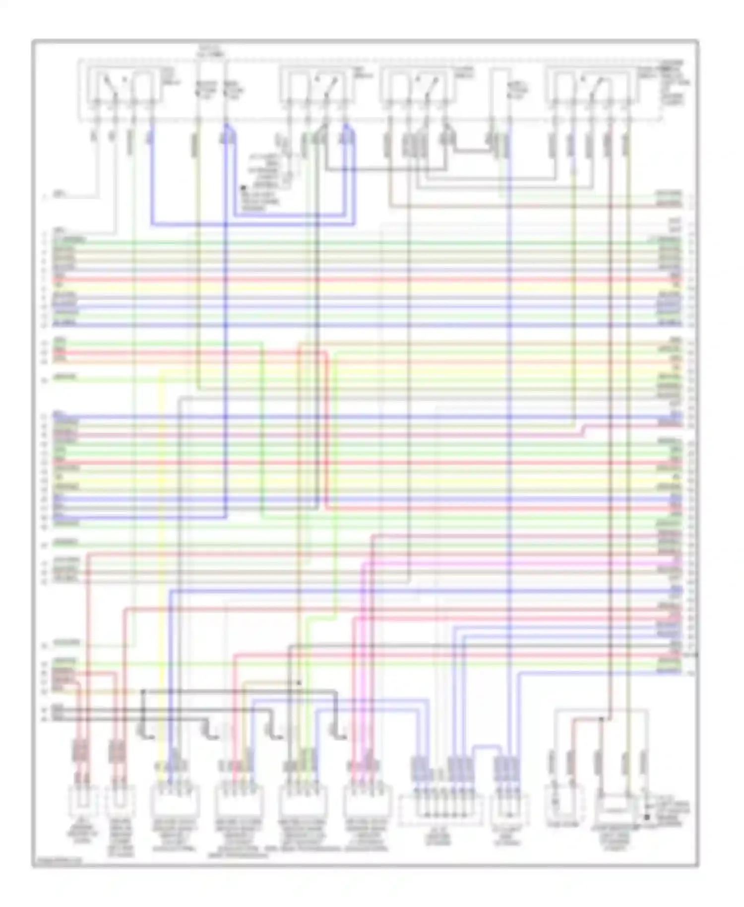 GX Lexus J120 (2002-2009): Wiring diagram engine performance 4.7l (2 of 7)