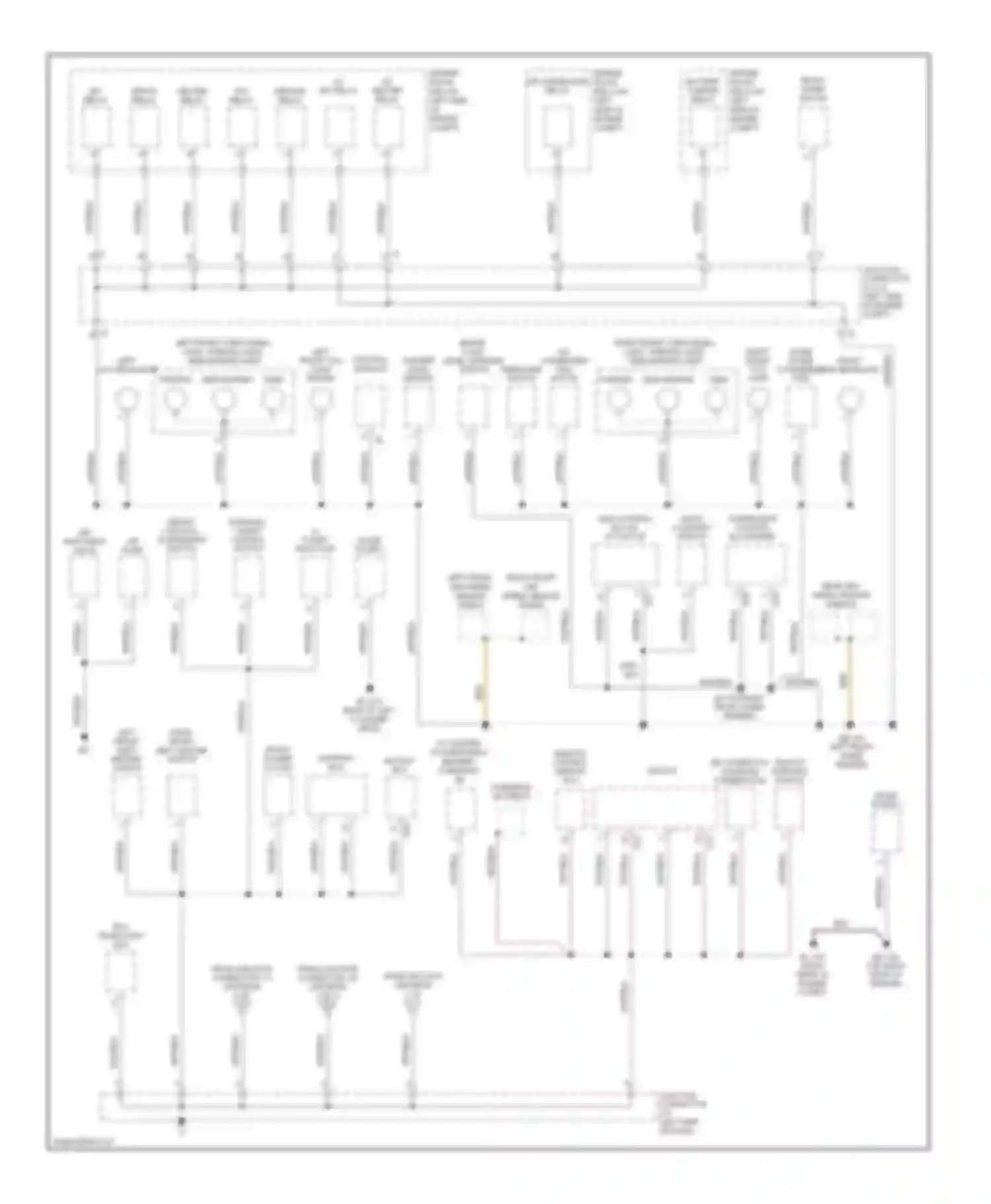 GX Lexus J120 (2002-2009): Ground distribution circuit (3 of 3)