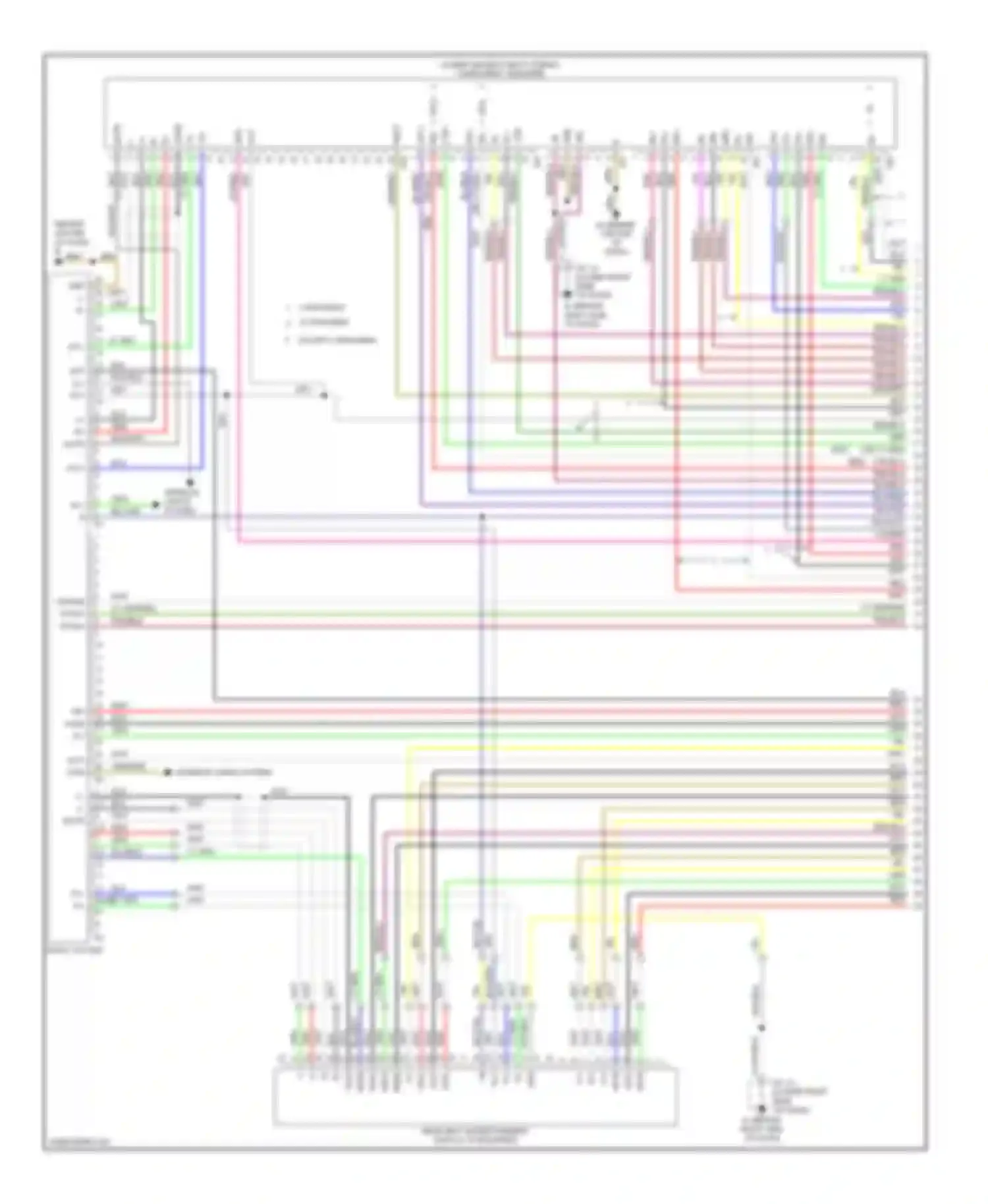 GX Lexus J120 (2002-2009): Radio circuit, without navigation (1 of 3)