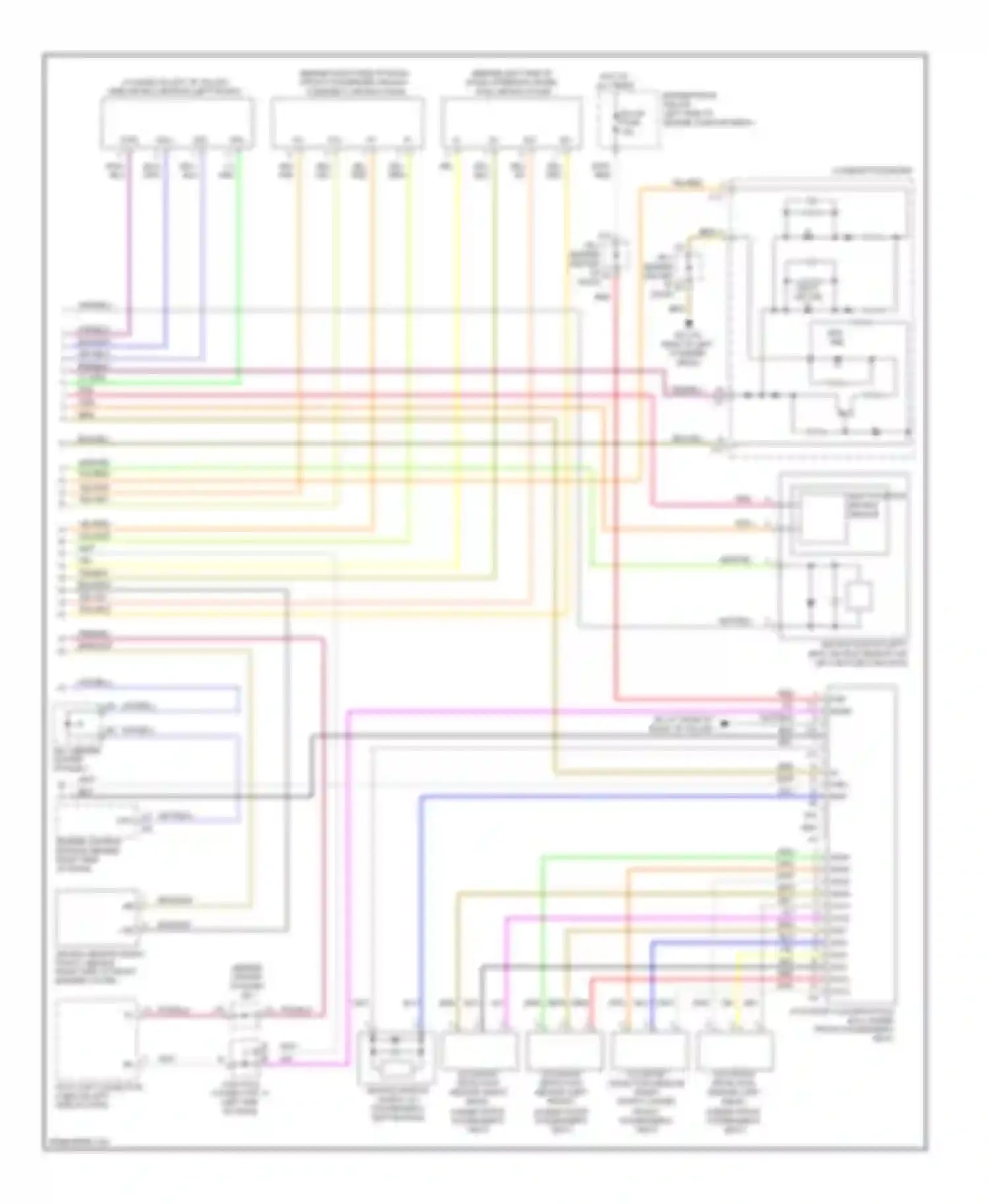GX Lexus J120 (2002-2009): Supplemental restraints circuit (2 of 2)