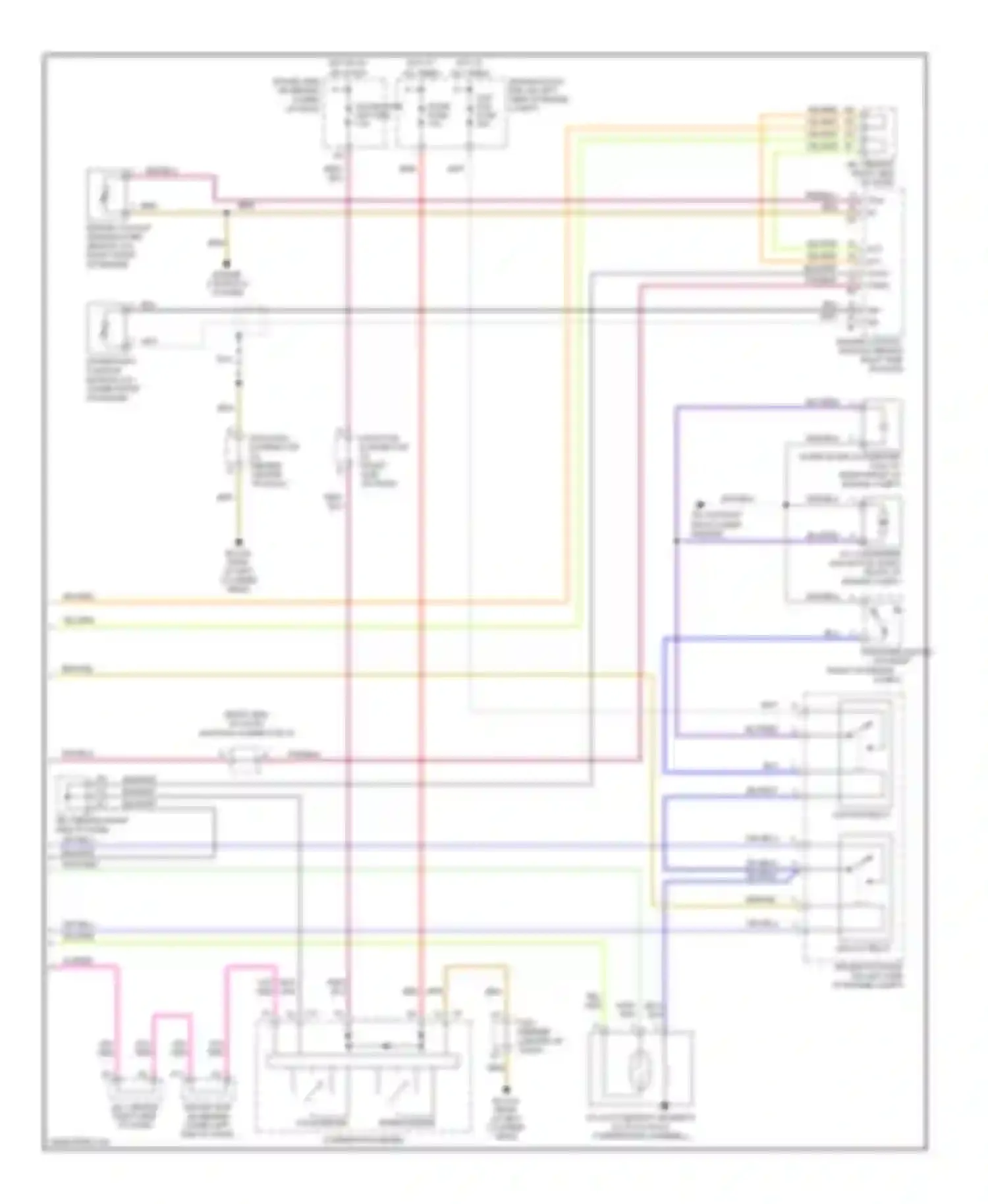 Wiring diagram cds fan relay for Lexus GX J120 (2002-2009) (1 of 2)