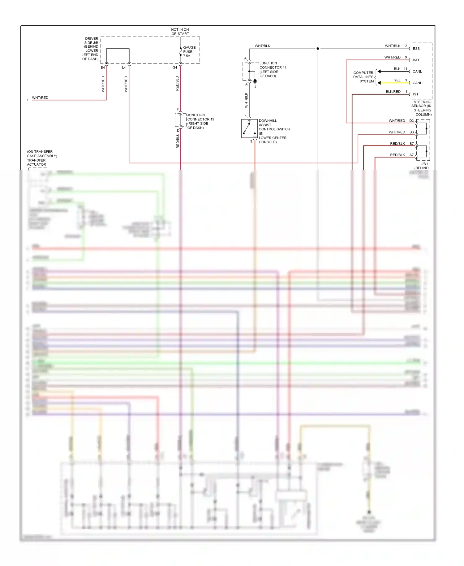 Lexus GX J120 (2002-2009) computer data lines system wiring diagram  (2 of 12)