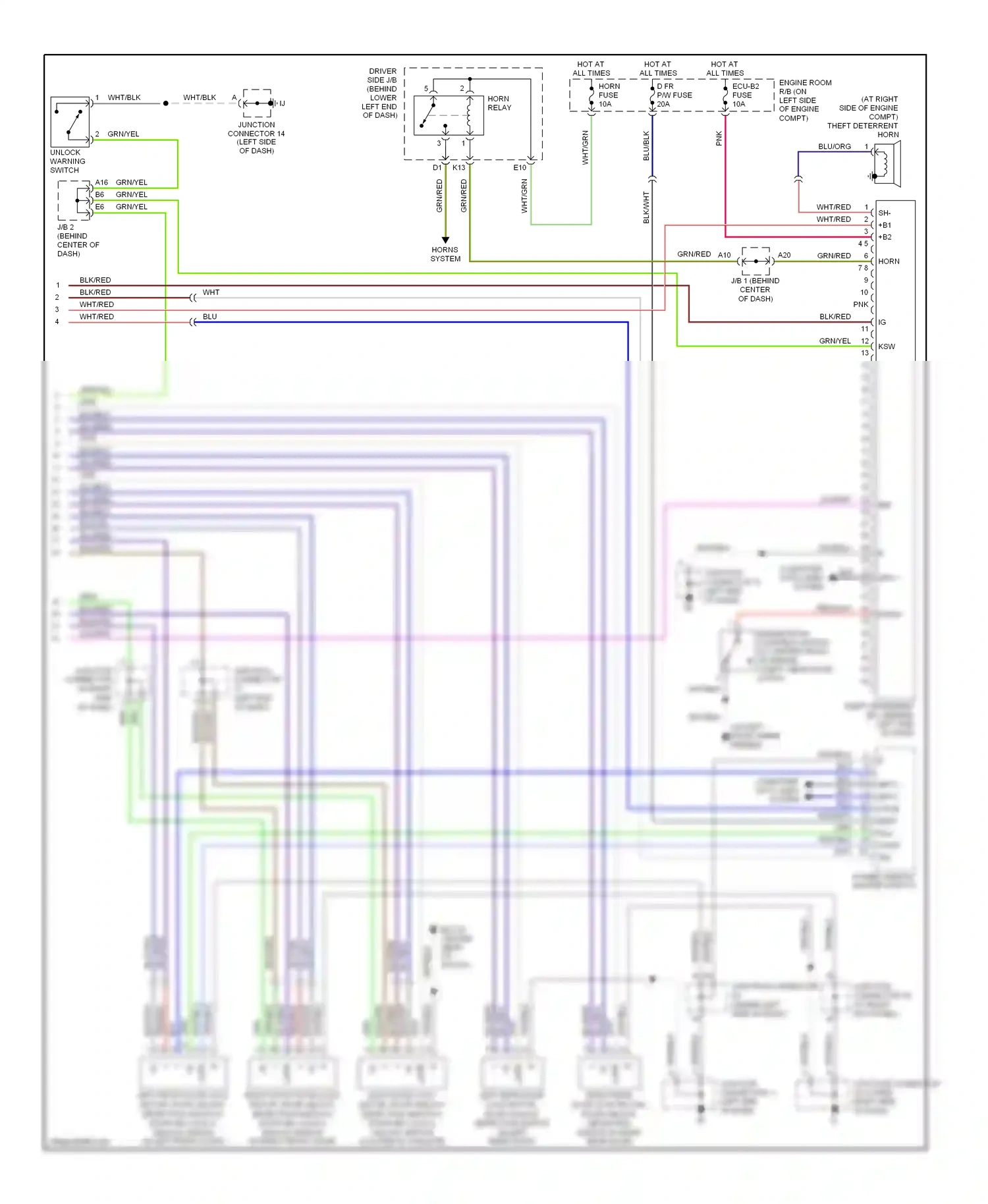 Lexus GX J120 (2002-2009) computer data lines system wiring diagram  (5 of 12)