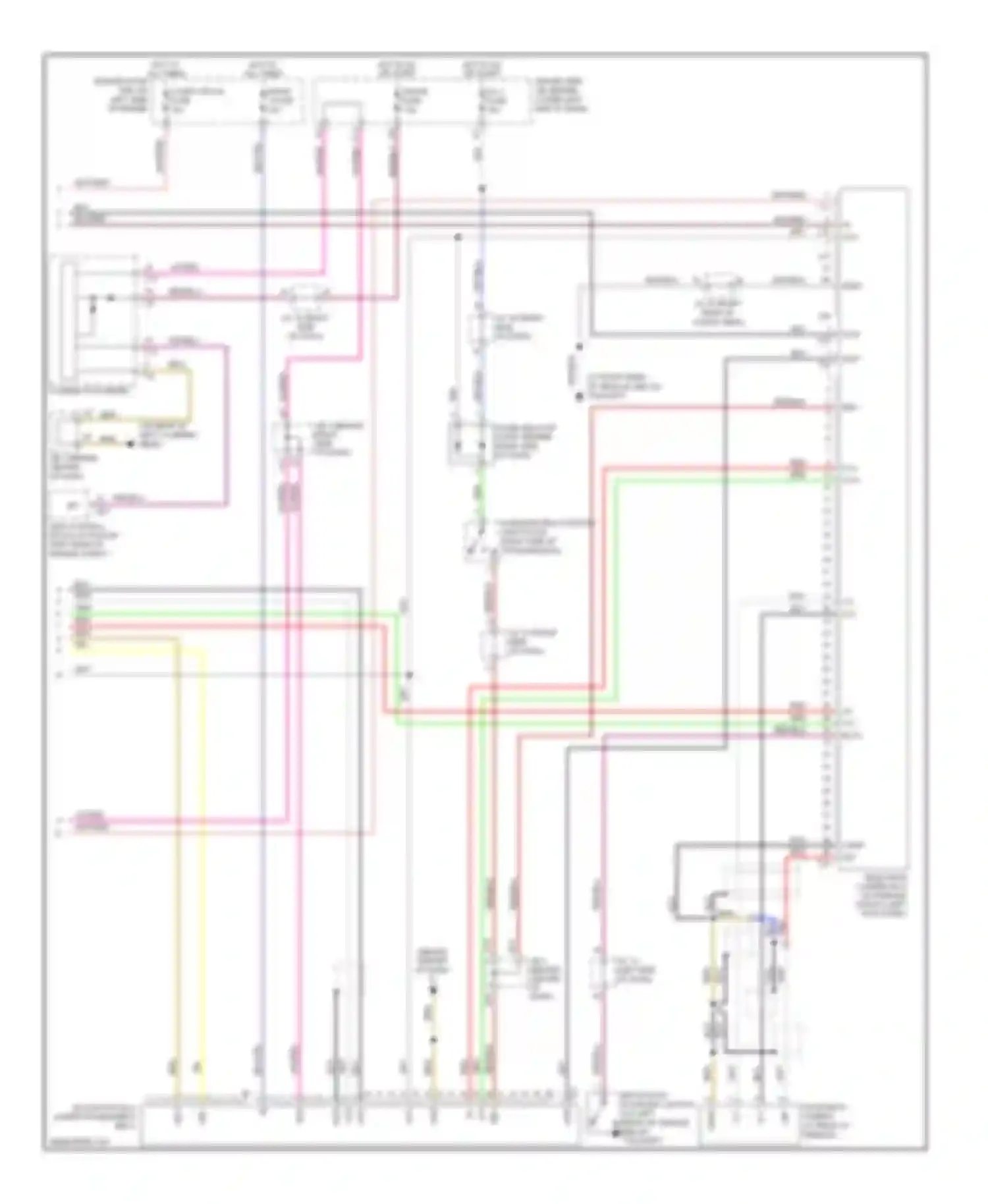 Wiring diagram j/b 2 (behind center for Lexus GX J120 (2002-2009) (2 of 2)