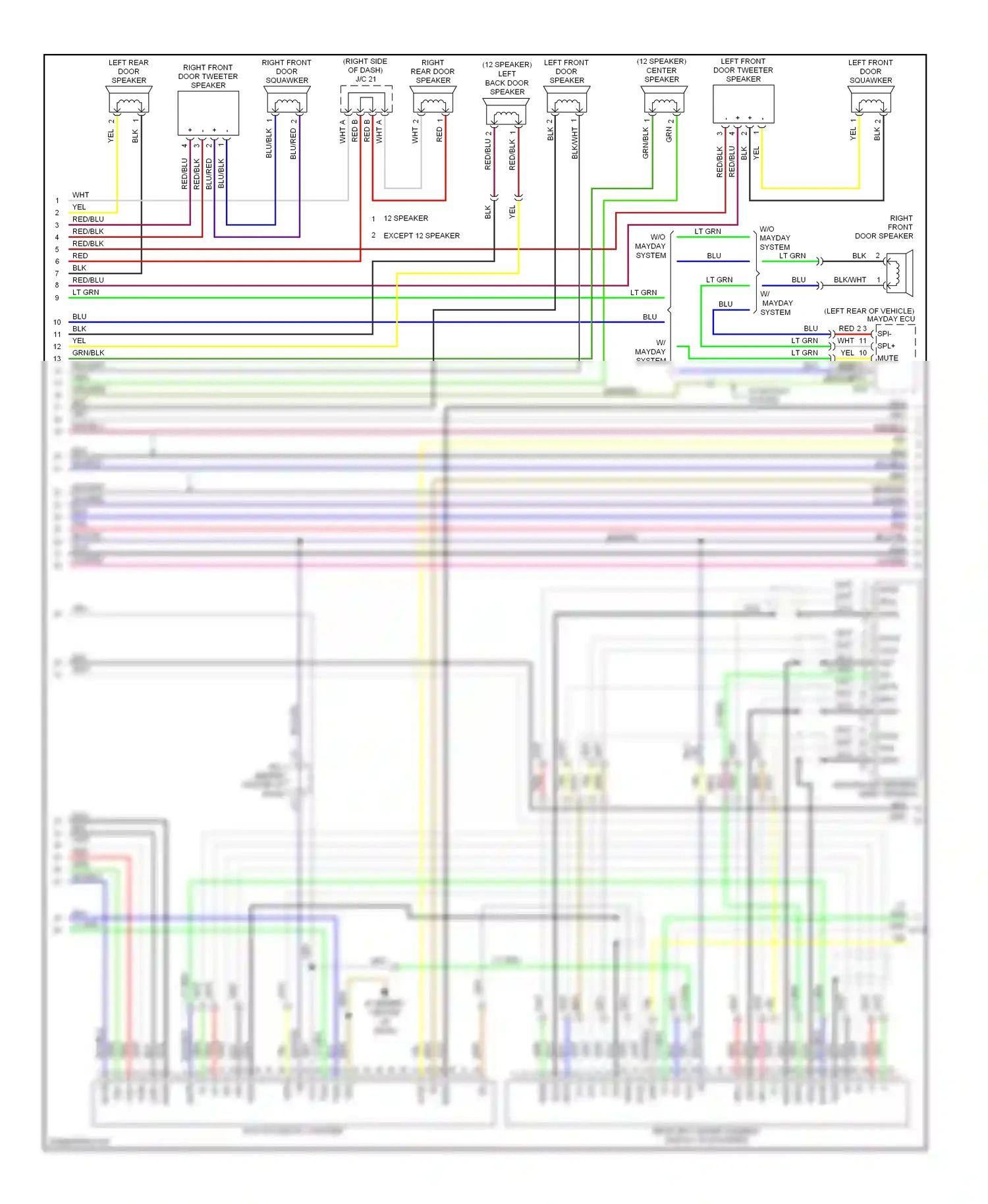 Lexus GX J120 (2002-2009) ntsi wiring diagram  (1 of 1)