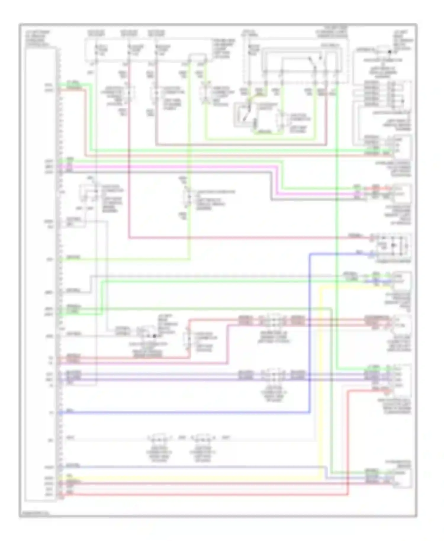 Wiring diagram slal slau for Lexus GX J120 (2002-2009) (1 of 1)