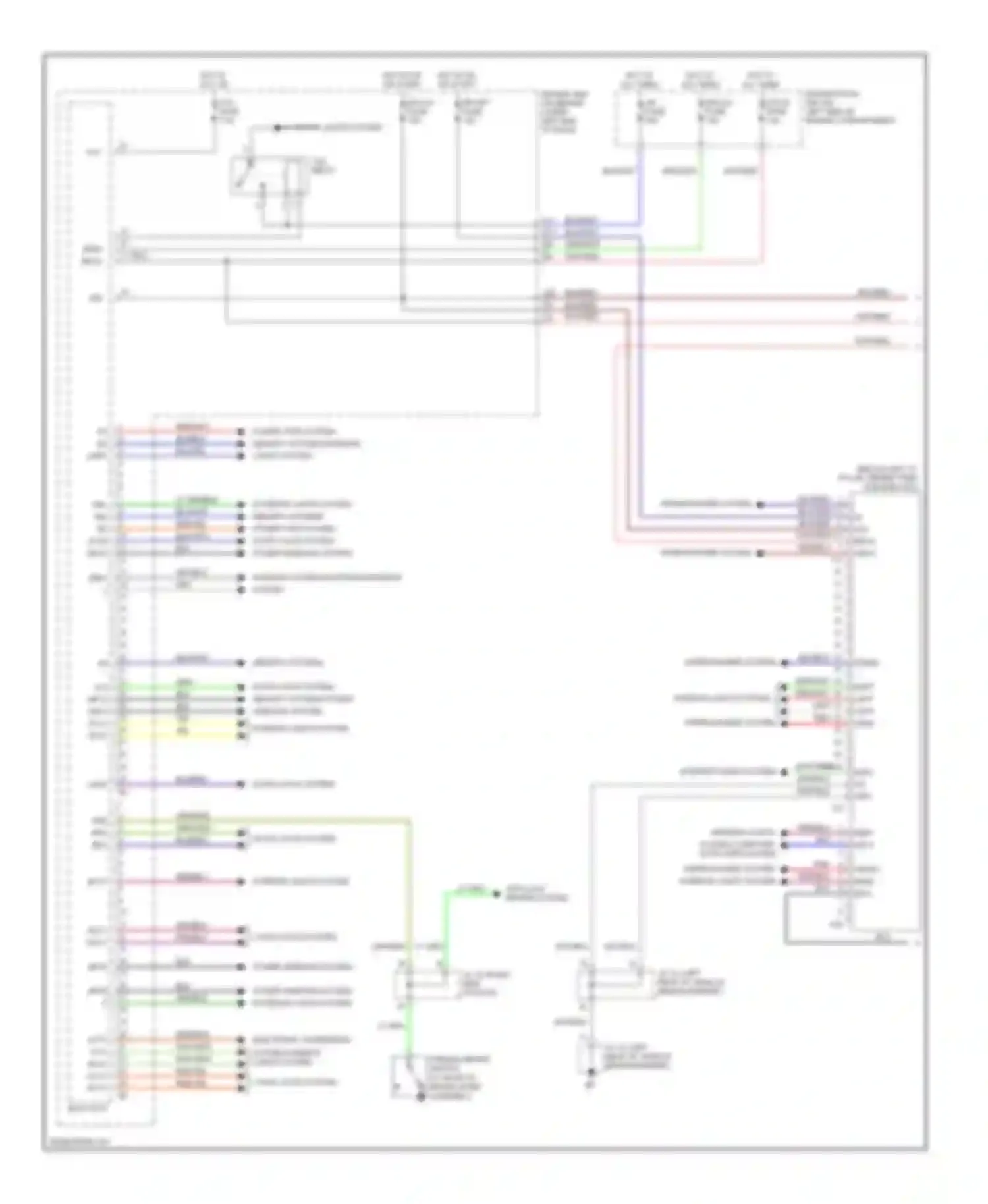 Wiring diagram yel for Lexus GX J120 (2002-2009) (12 of 57)