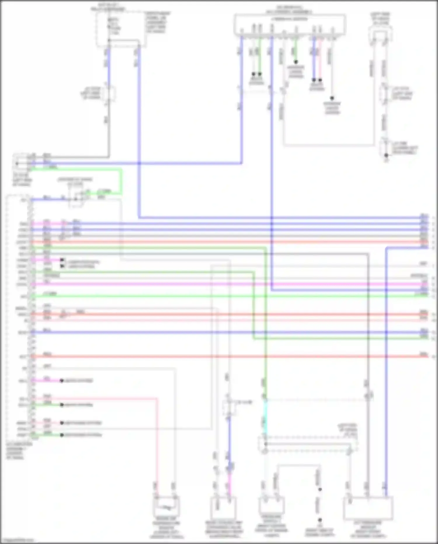 GX Lexus J150 facelift 2 (2019-2023): Automatic a/c circuit (1 of 4)