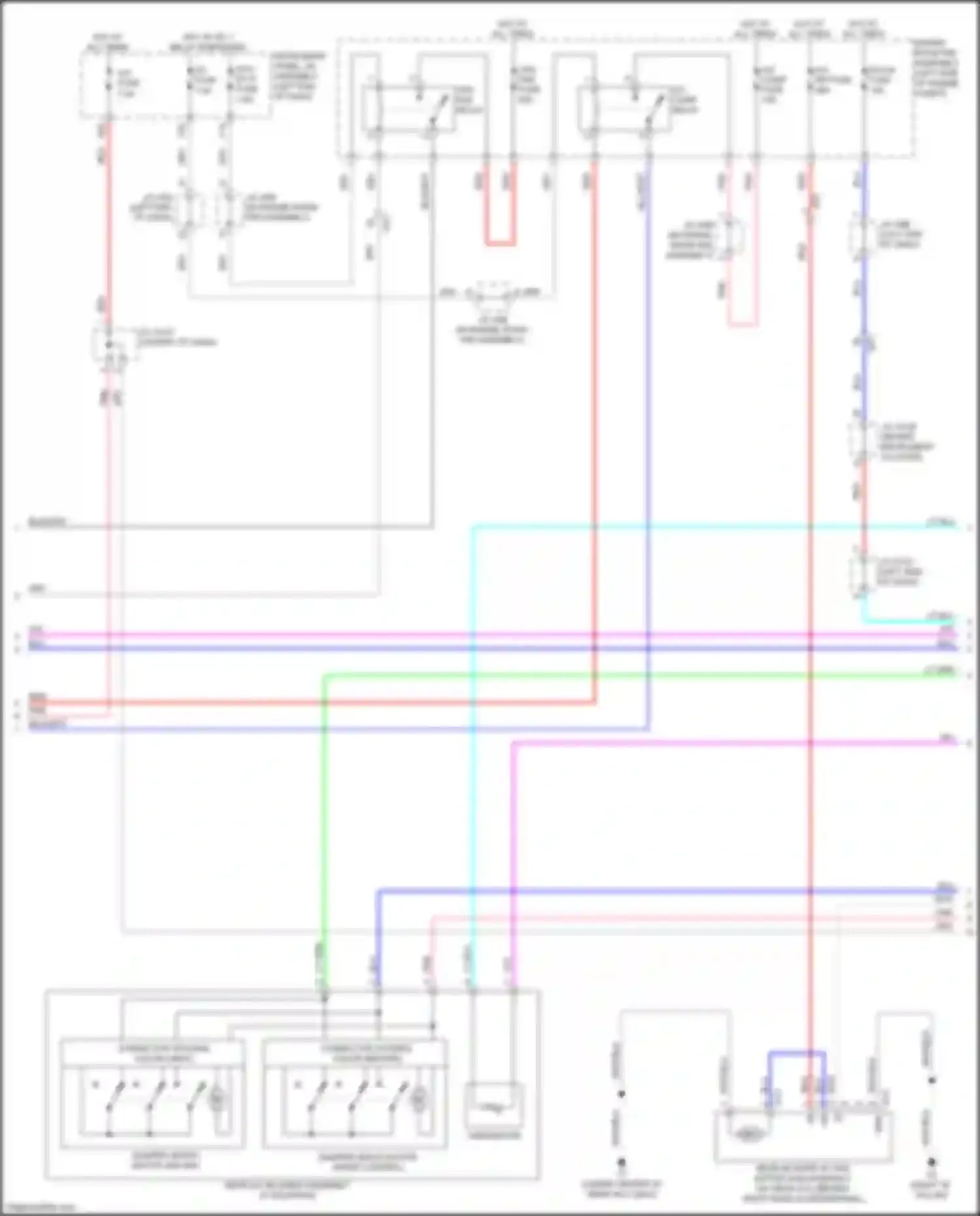 GX Lexus J150 facelift 2 (2019-2023): Automatic a/c circuit (3 of 4)