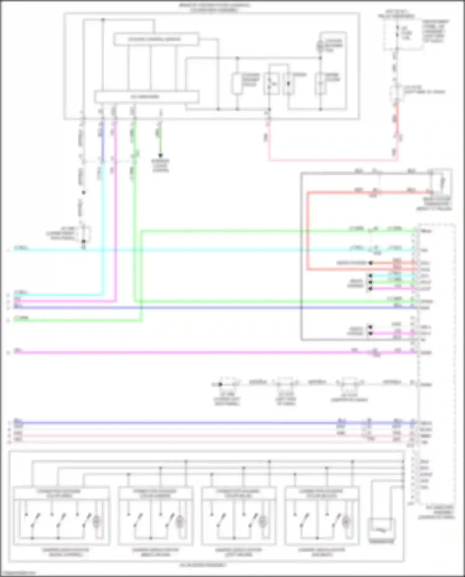 GX Lexus J150 facelift 2 (2019-2023): Automatic a/c circuit (4 of 4)