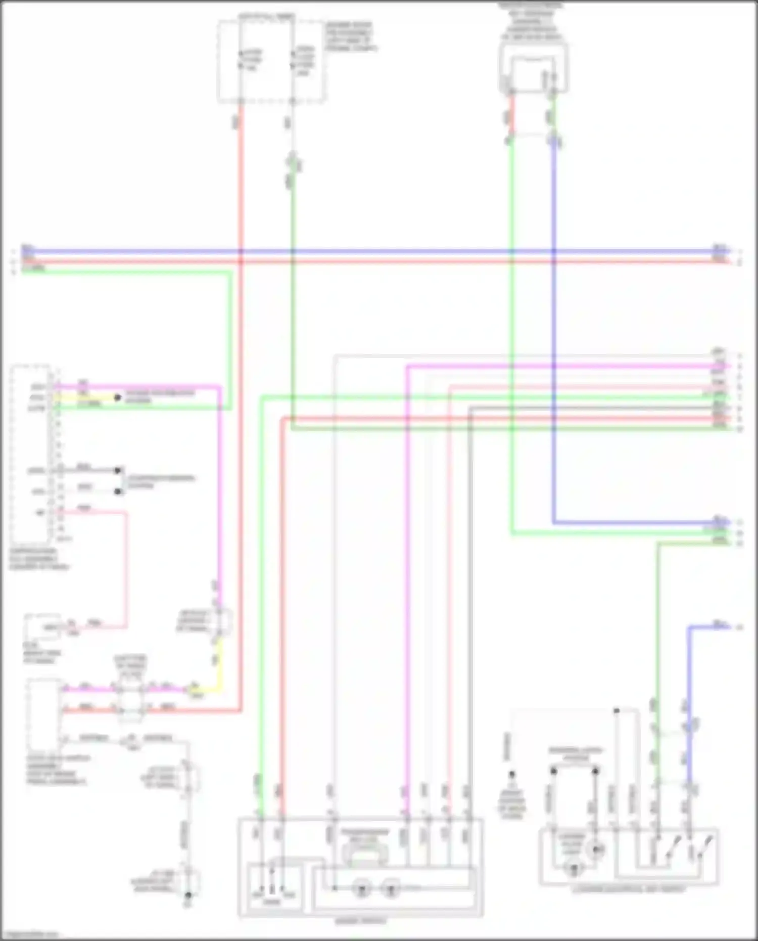 GX Lexus J150 facelift 2 (2019-2023): Forced entry circuit (4 of 5)