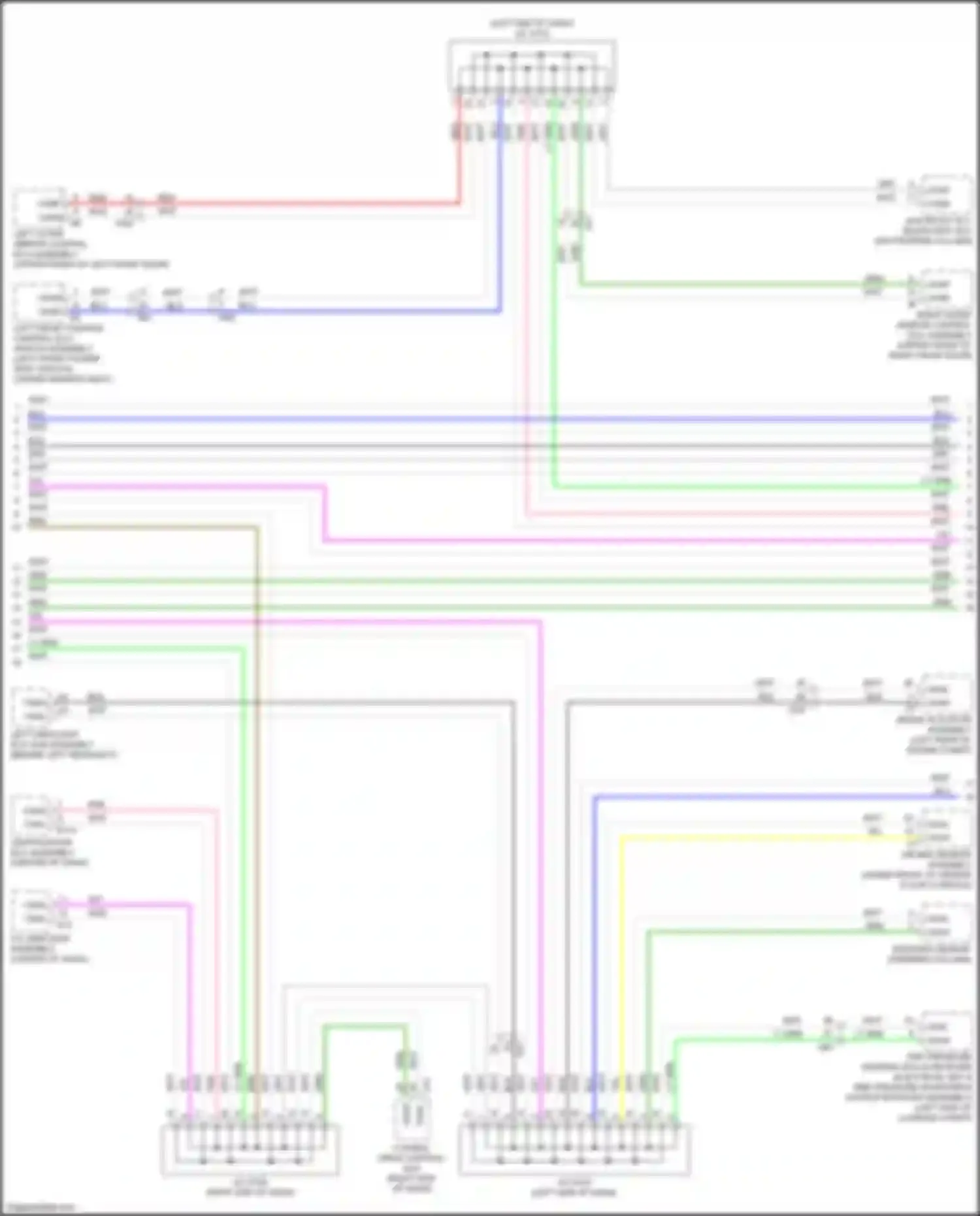 GX Lexus J150 facelift 2 (2019-2023): Computer data lines circuit (3 of 4)