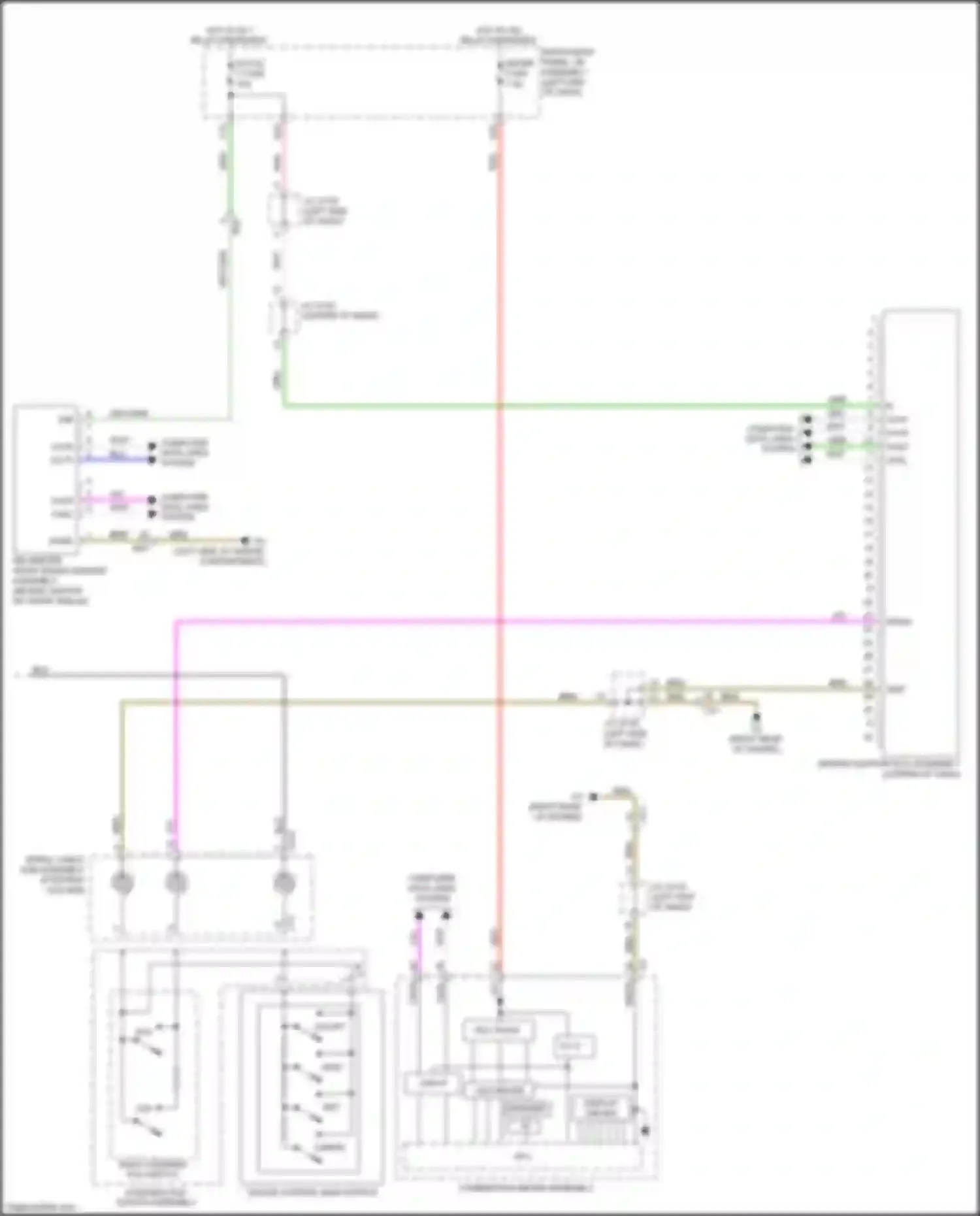 GX Lexus J150 facelift 2 (2019-2023): Cruise control circuit (3 of 3)