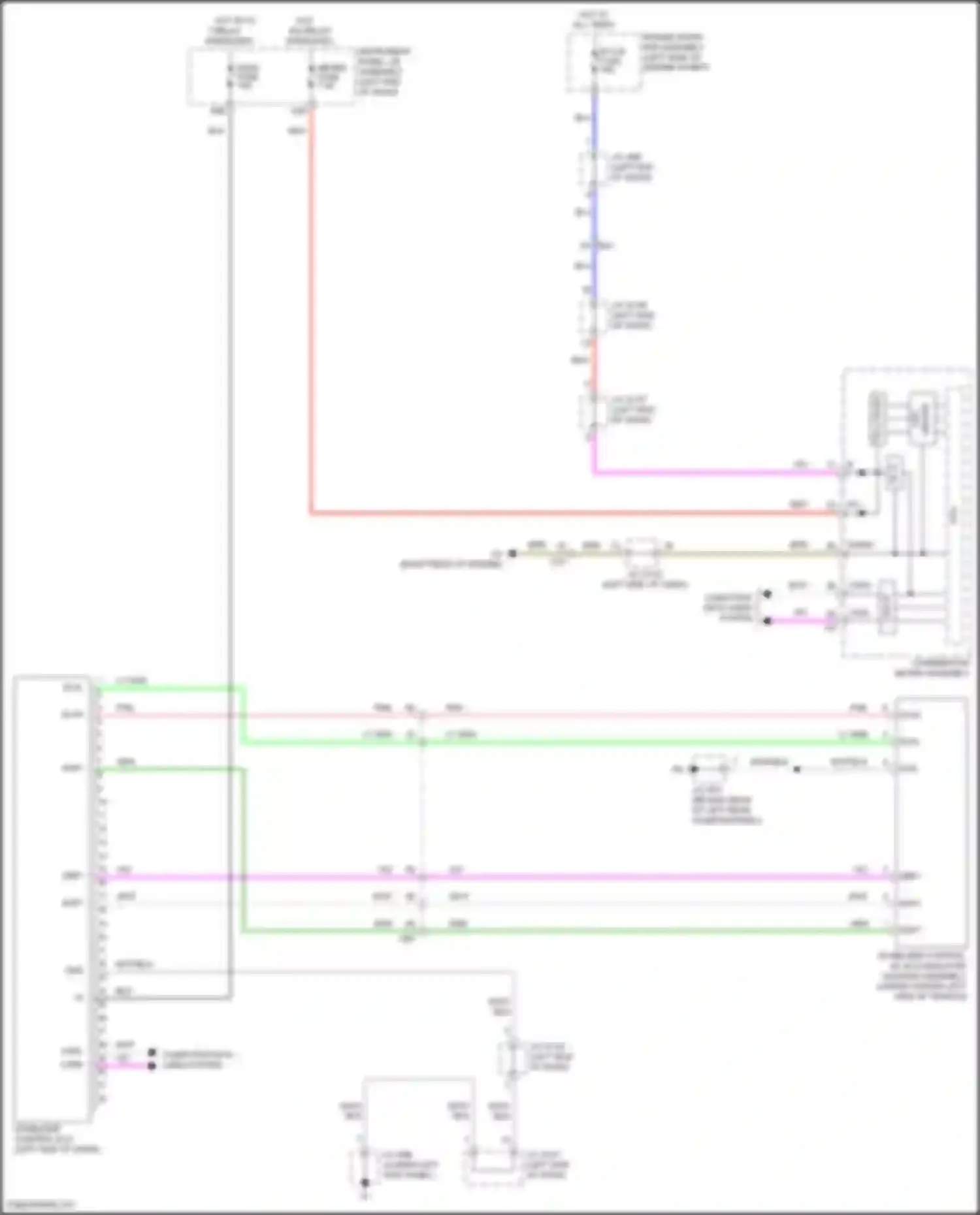 GX Lexus J150 facelift 2 (2019-2023): Kinetic dynamic suspension circuit