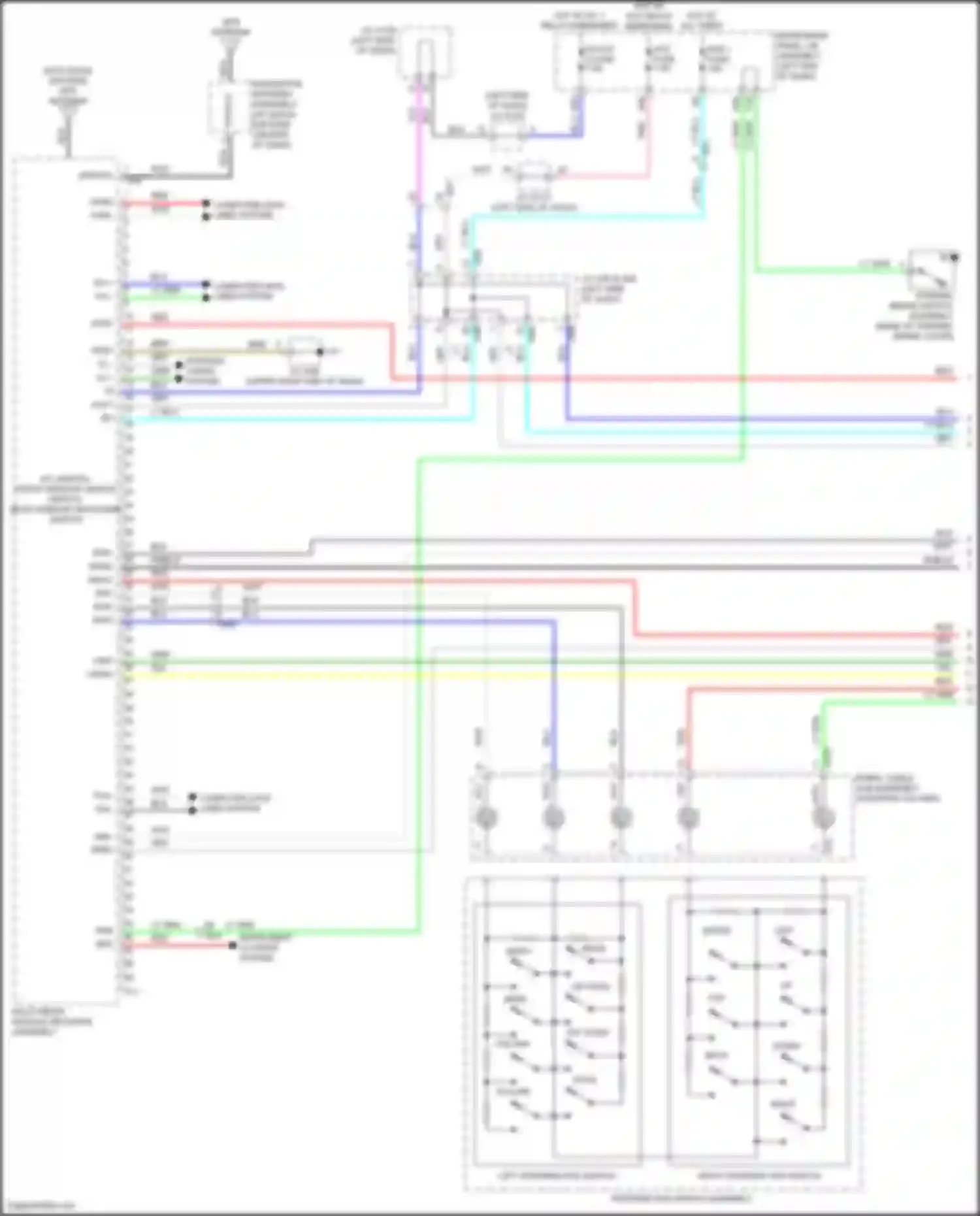 GX Lexus J150 facelift 2 (2019-2023): Navigation circuit, 9 speaker (1 of 5)