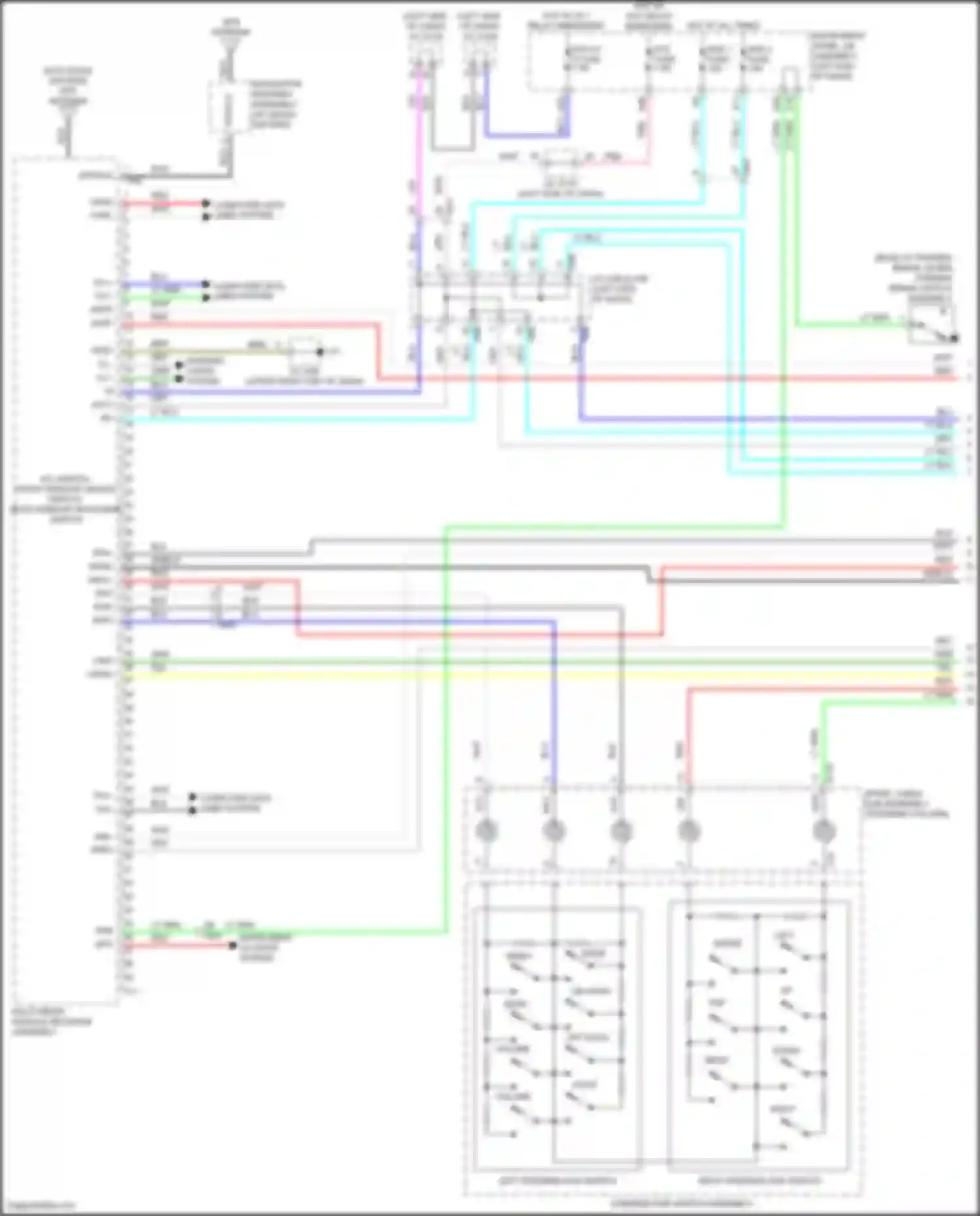 GX Lexus J150 facelift 2 (2019-2023): Radio circuit, 17 speaker (1 of 7)