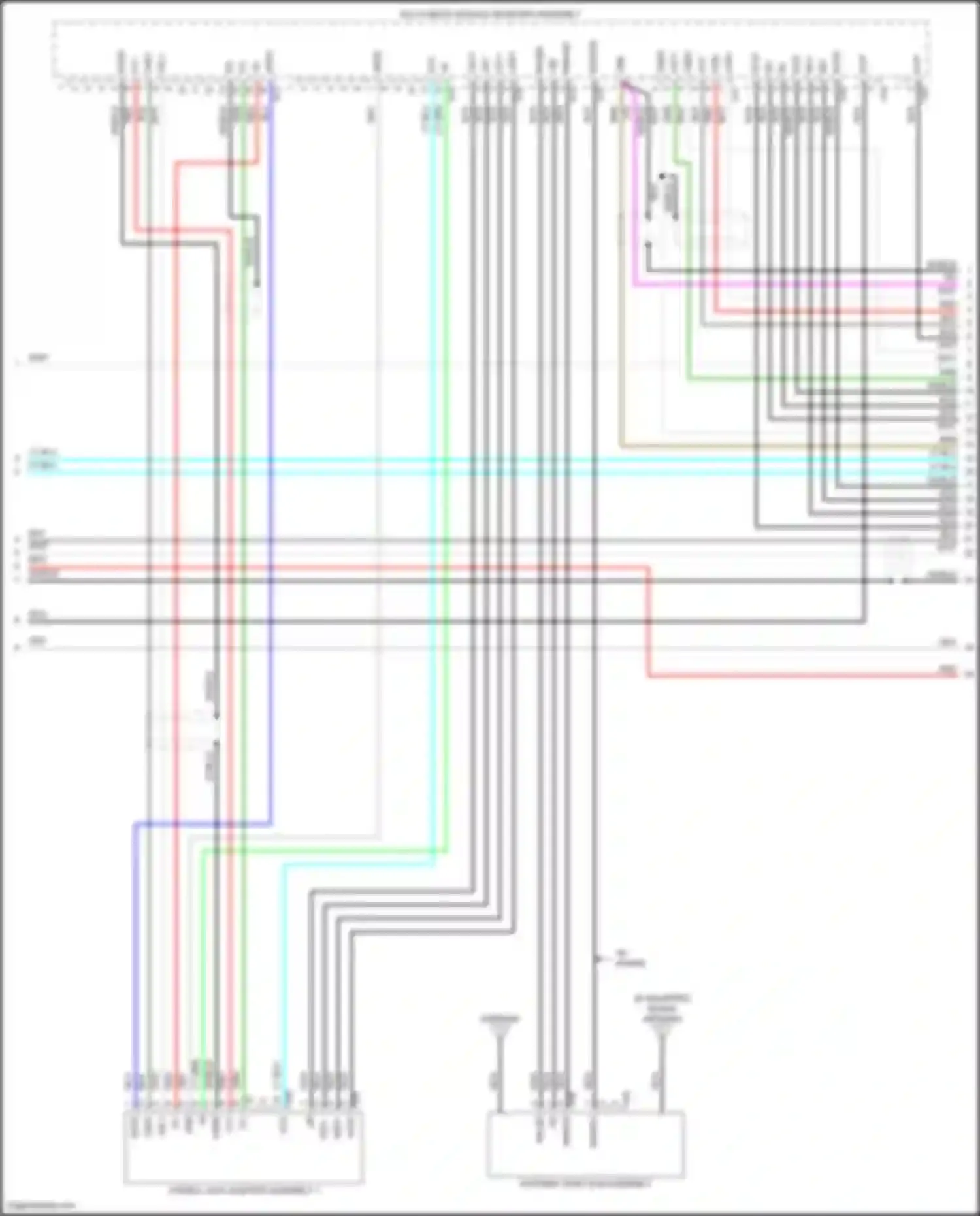 GX Lexus J150 facelift 2 (2019-2023): Radio circuit, 17 speaker (3 of 7)