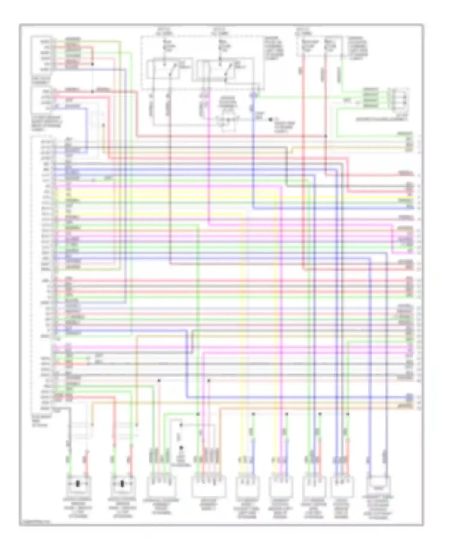 GX Lexus J150 (2009-2013): Wiring diagram engine performance 4.6l (1 of 7)