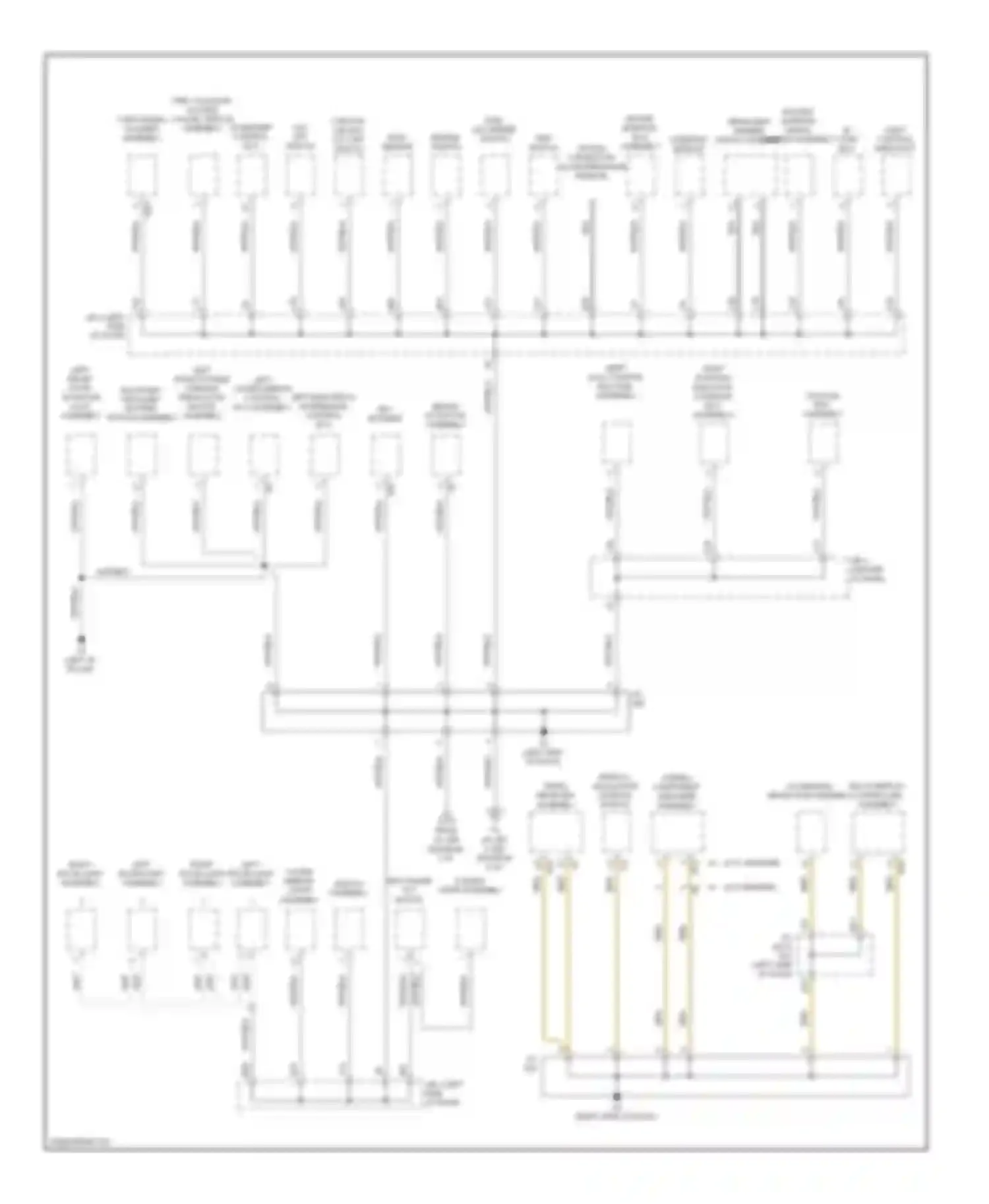 GX Lexus J150 (2009-2013): Ground distribution circuit (4 of 5)
