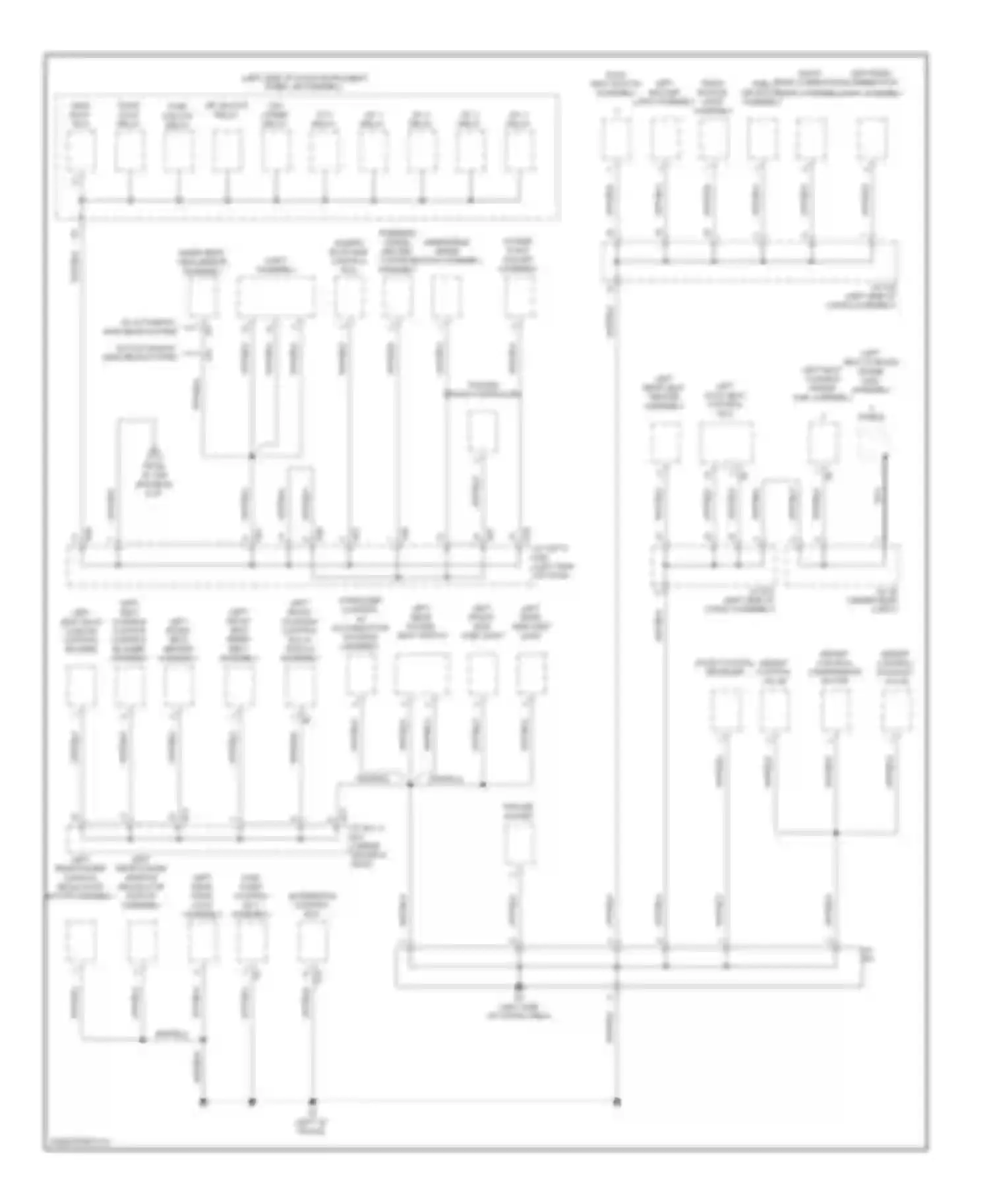 GX Lexus J150 (2009-2013): Ground distribution circuit (5 of 5)
