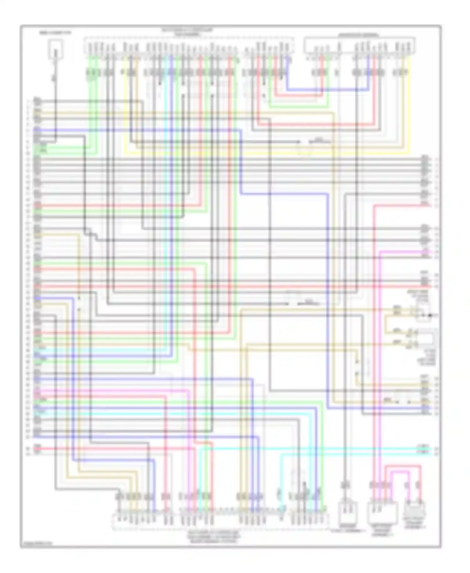 GX Lexus J150 (2009-2013): Navigation circuit, 17 speaker (4 of 5)
