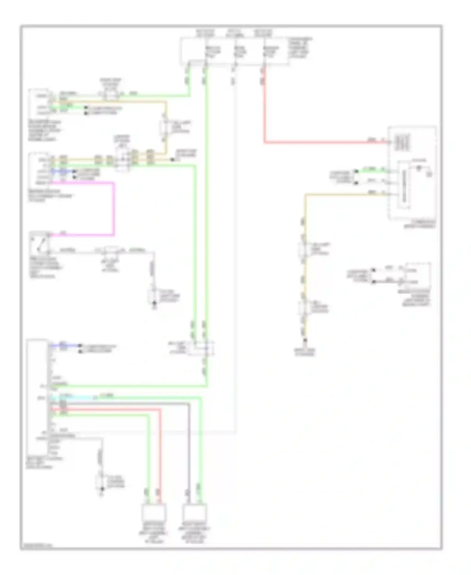 GX Lexus J150 (2009-2013): Pre-collision circuit