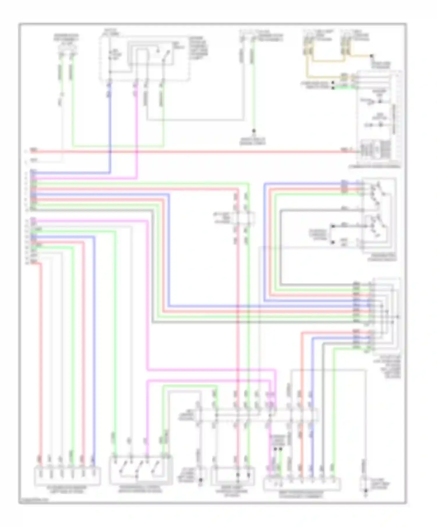 GX Lexus J150 (2009-2013): A/t circuit (2 of 2)