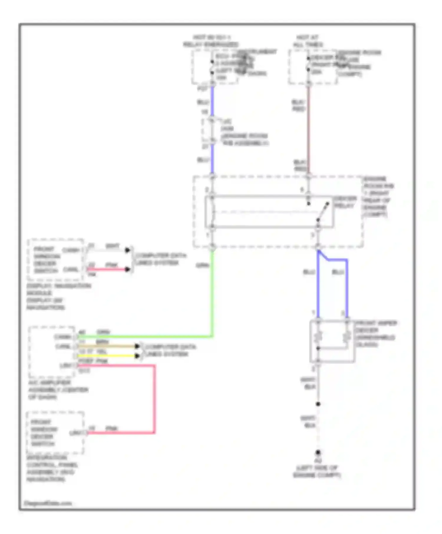 Wiring diagram 40 11 12 37 fdef canh canl for Lexus GX J150 (2009-2013) (1 of 1)