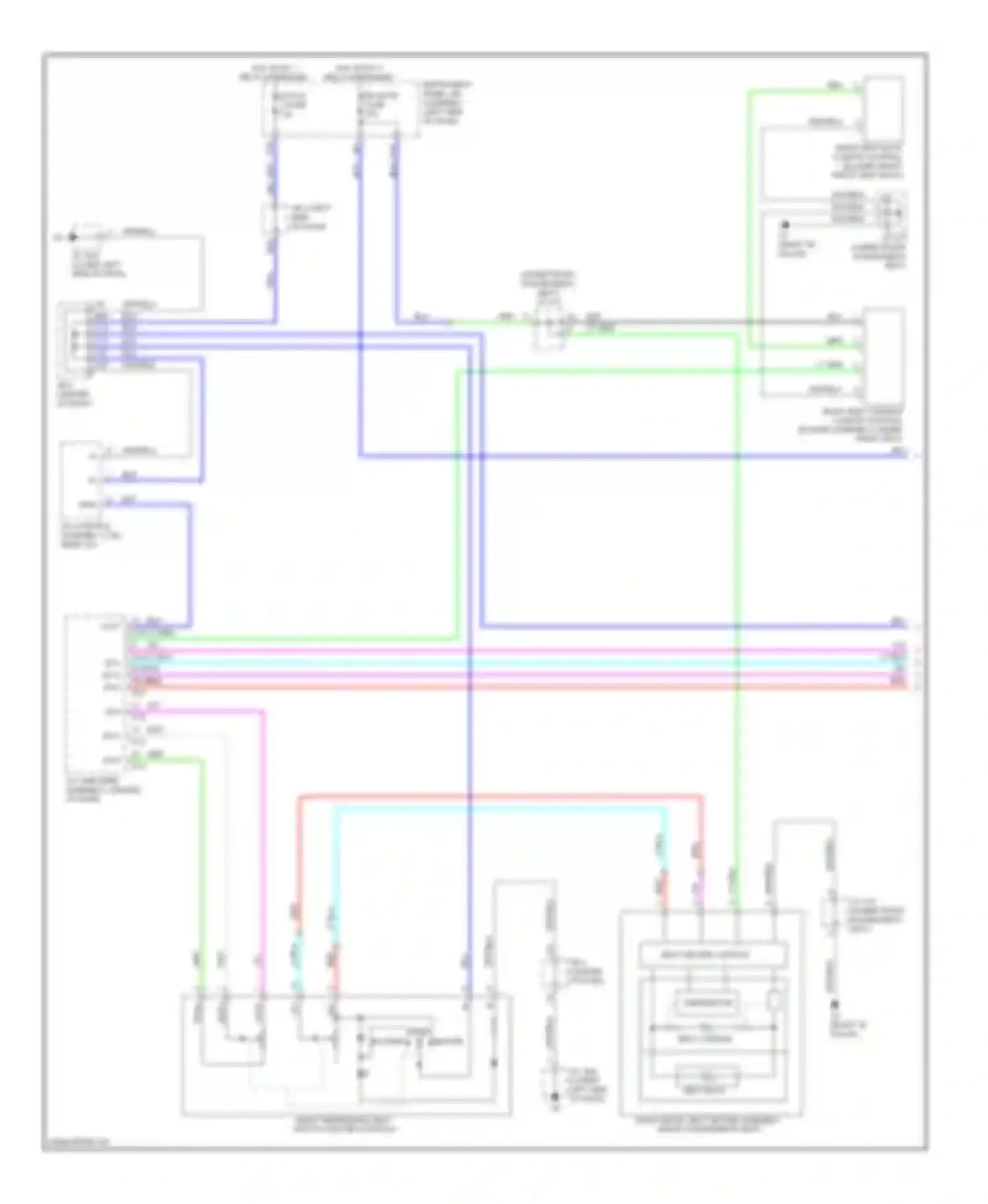 Wiring diagram blu for Lexus GX J150 (2009-2013) (71 of 107)