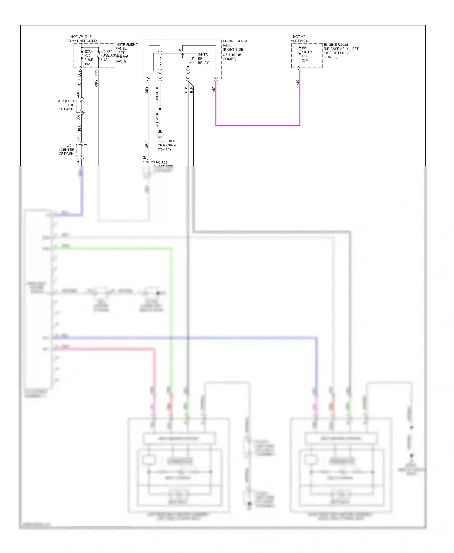Lexus GX J150 (2009-2013) com wiring diagram  (2 of 2)