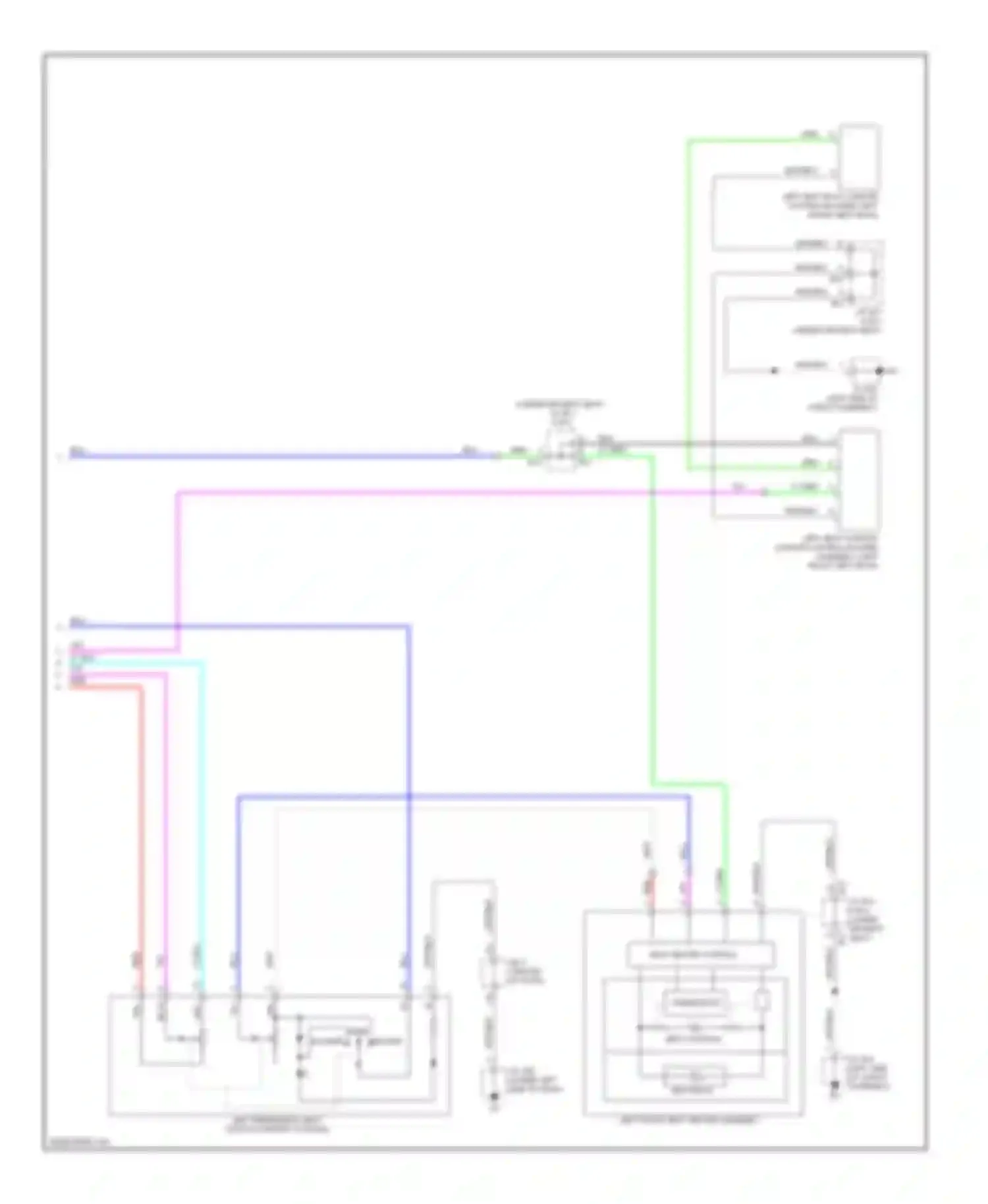 Wiring diagram free heater blower for Lexus GX J150 (2009-2013) (1 of 1)