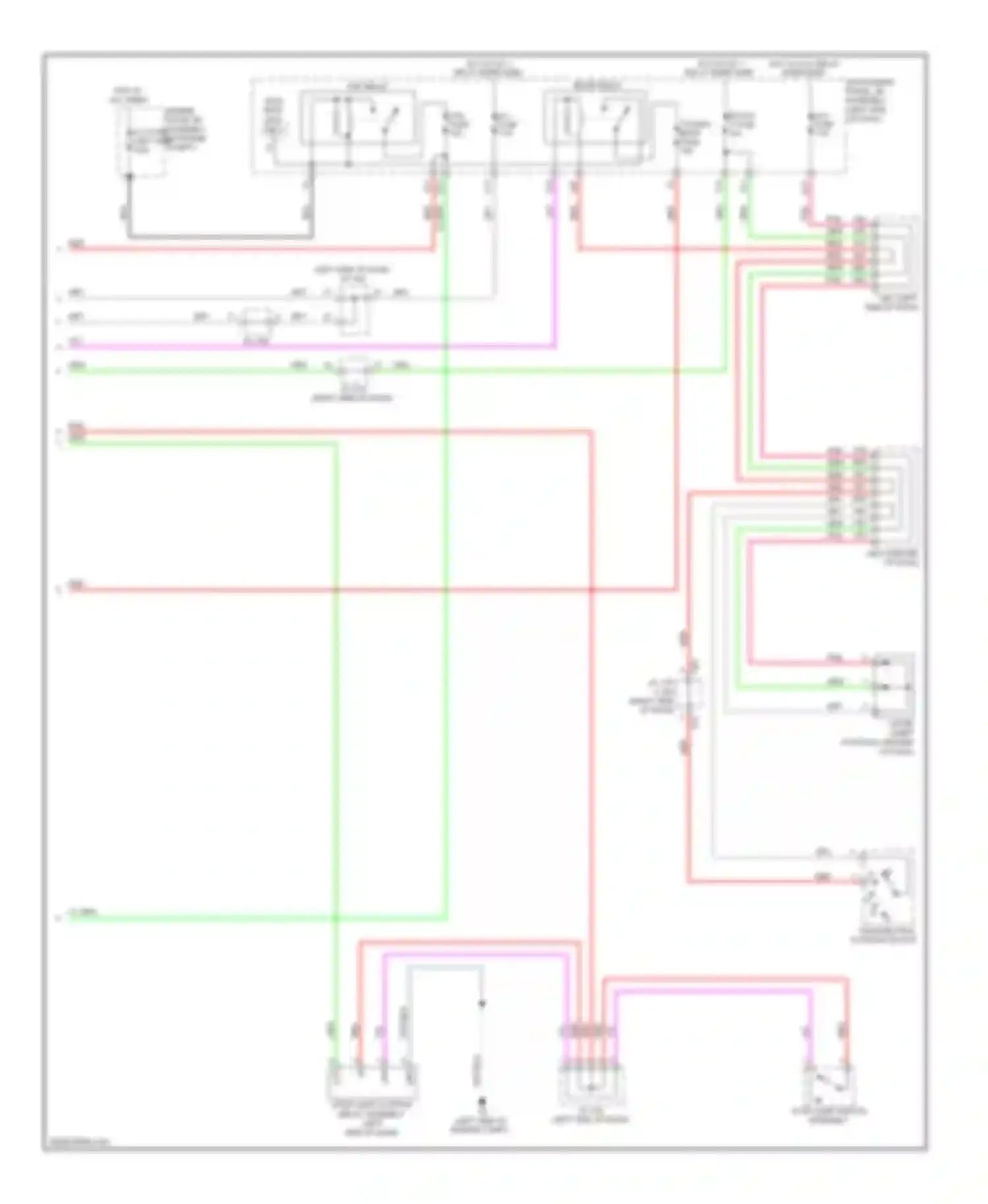 Wiring diagram ig 1 fuse for Lexus GX J150 (2009-2013) (5 of 5)