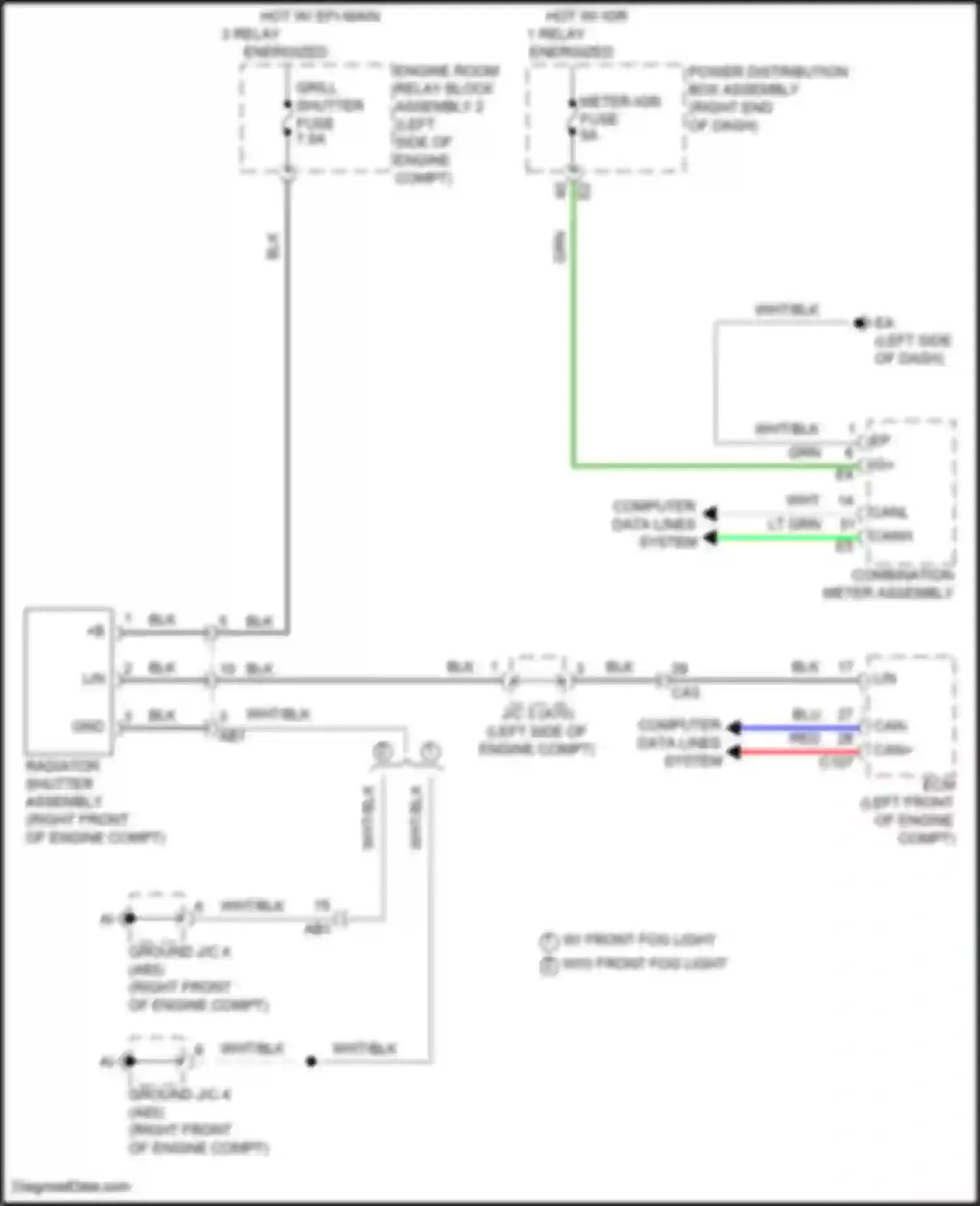GX Lexus J310 (2023-2024): Active bodyworks circuit
